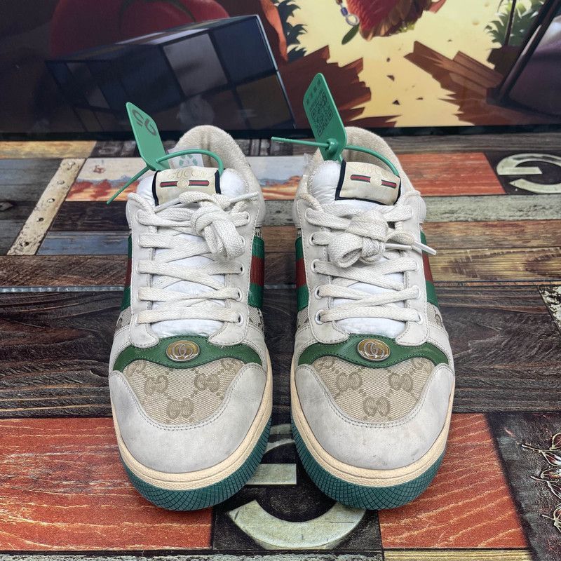 Gucci Gucci Screener Low Top Sneakers in Green - Size US 9.5 / EU 42-43 - 2 Thumbnail