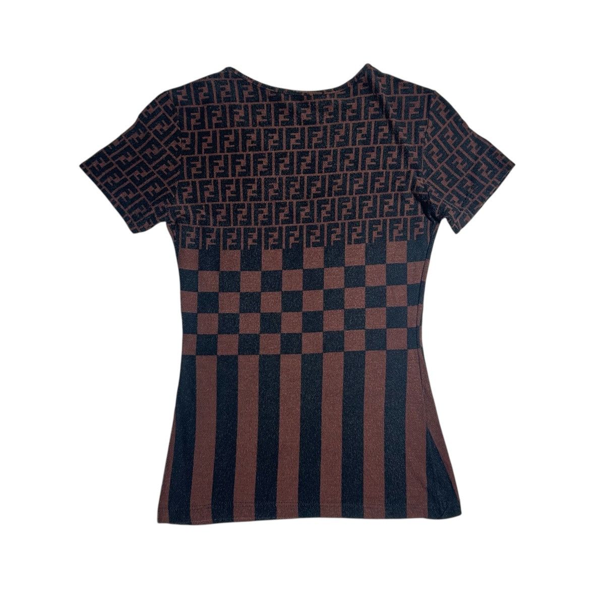 Fendi Fendi Monogram Tshirt Size ONE SIZE - 2 Thumbnail