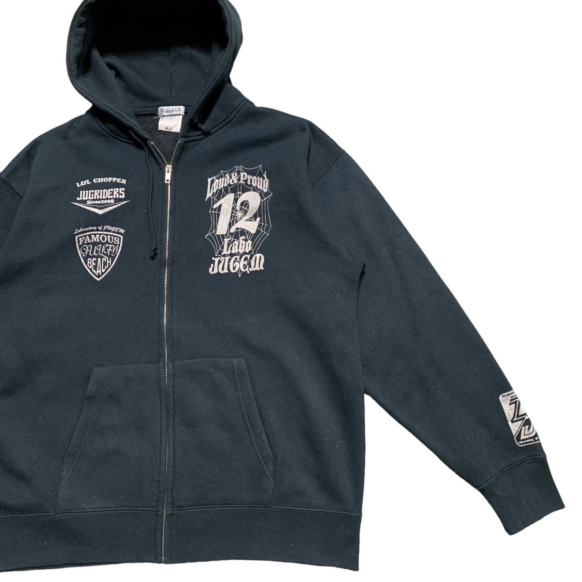 Japanese Brand Japanese Brand Jugem Spider Big Print Hoodie Size US L / EU 52-54 / 3 - 9 Thumbnail