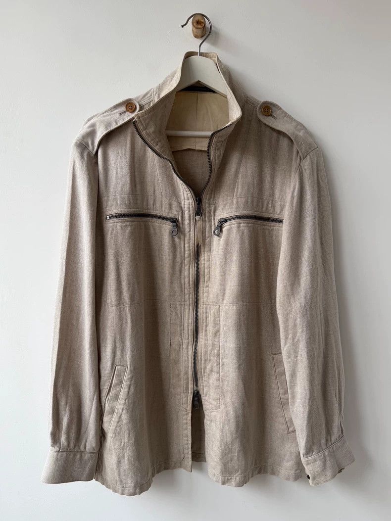 Yohji Yamamoto yohji yamamoto 03 SS Mainline Show Linen Jacket 2505-Nextar Size US L / EU 52-54 / 3 - 2 Thumbnail