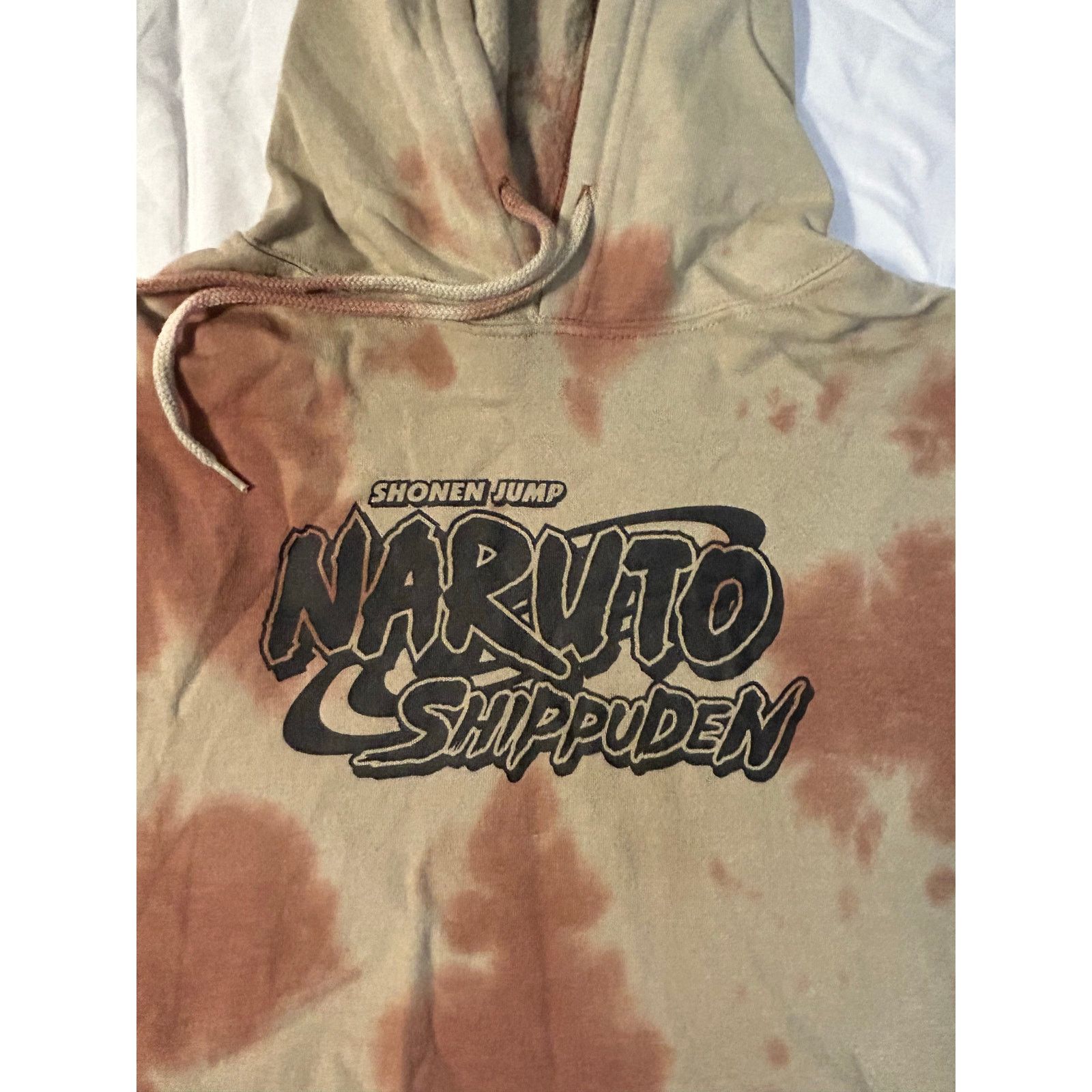 Other Vintage 2002 Naruto S Beige Tie Dye Double Sided Sweatshirt Size US S / EU 44-46 / 1 - 2 Thumbnail