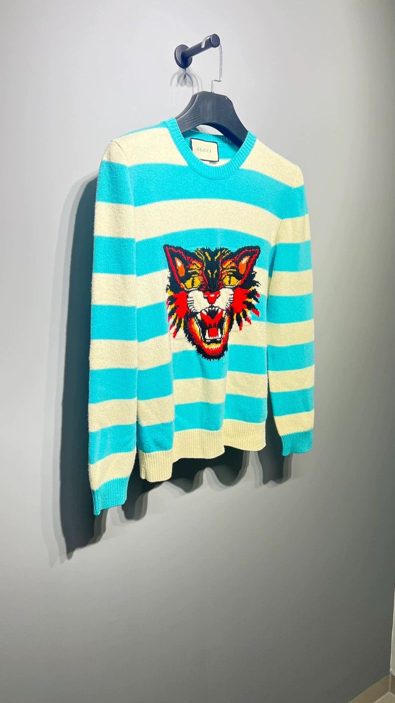 Gucci Gucci Tiger head sweater Size US M / EU 48-50 / 2 - 3 Thumbnail