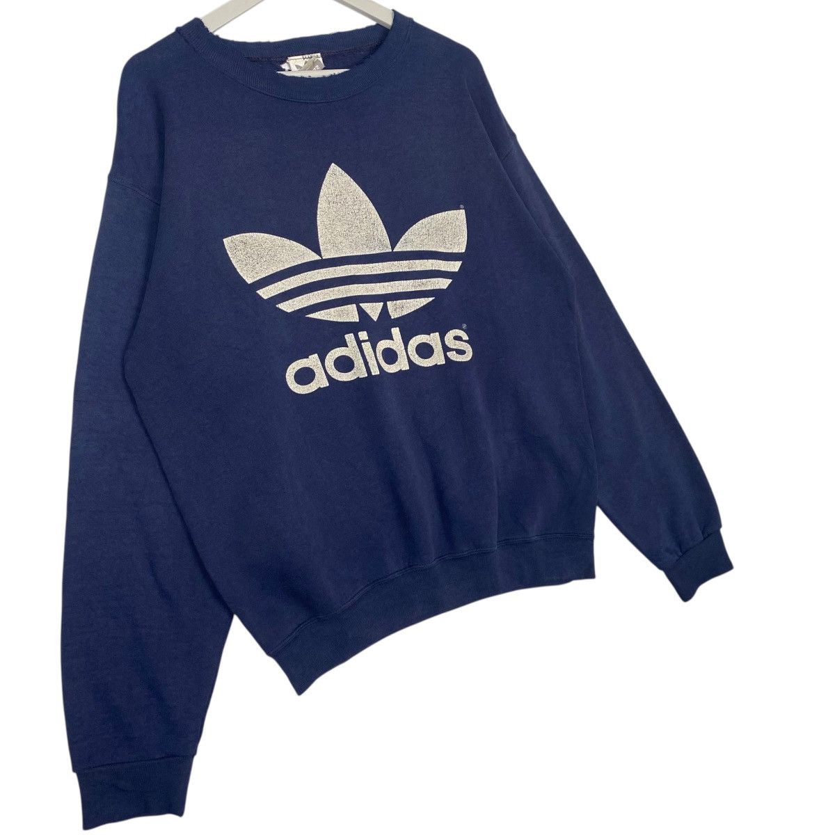 Other Vintage Adidas Embroidery Crewneck Sweatshirt Navy Blue Size US M / EU 48-50 / 2 - 3 Thumbnail
