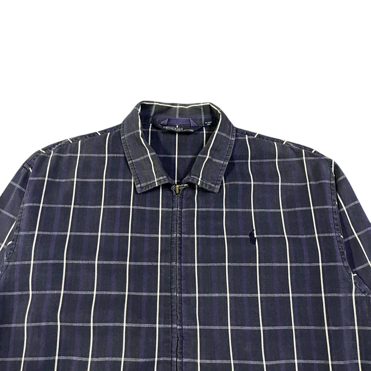 Polo Ralph Lauren Vintage Polo Ralph Lauren Plaid Zipper Jacket Size US L / EU 52-54 / 3 - 2 Thumbnail