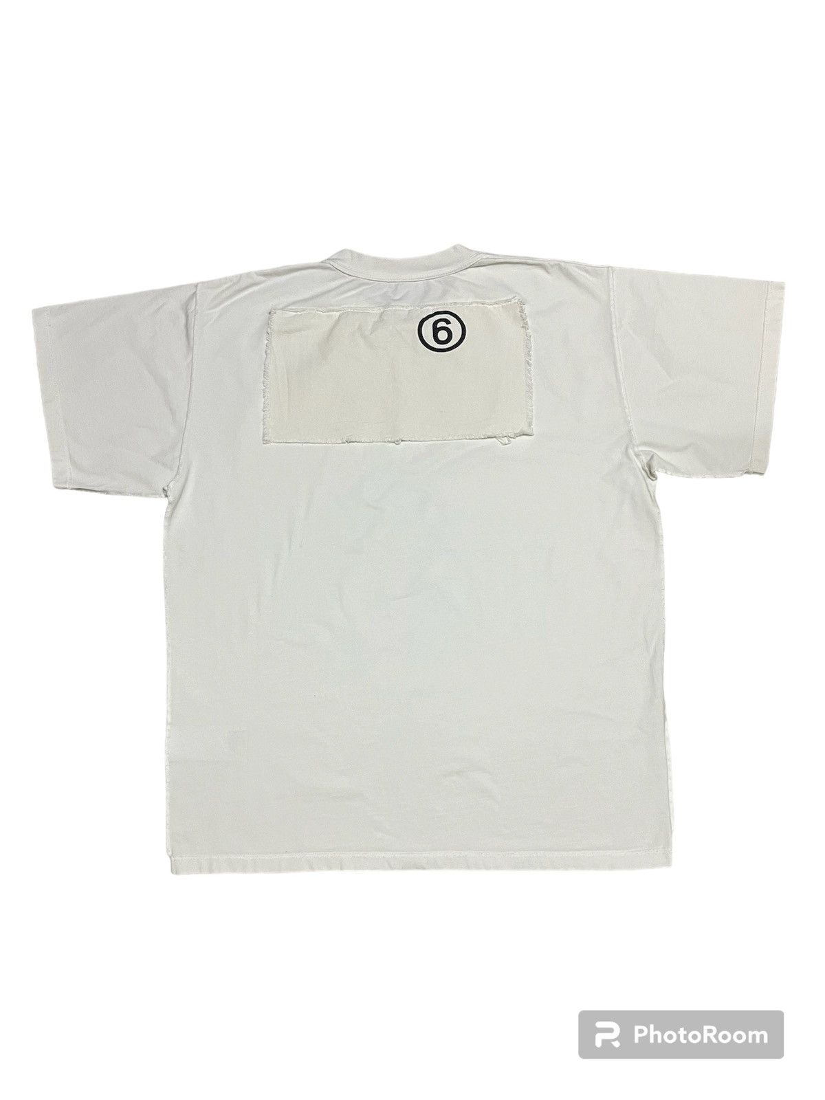 Image of Maison Margiela Mm6 Tshirt in White, Men's (Size XS)