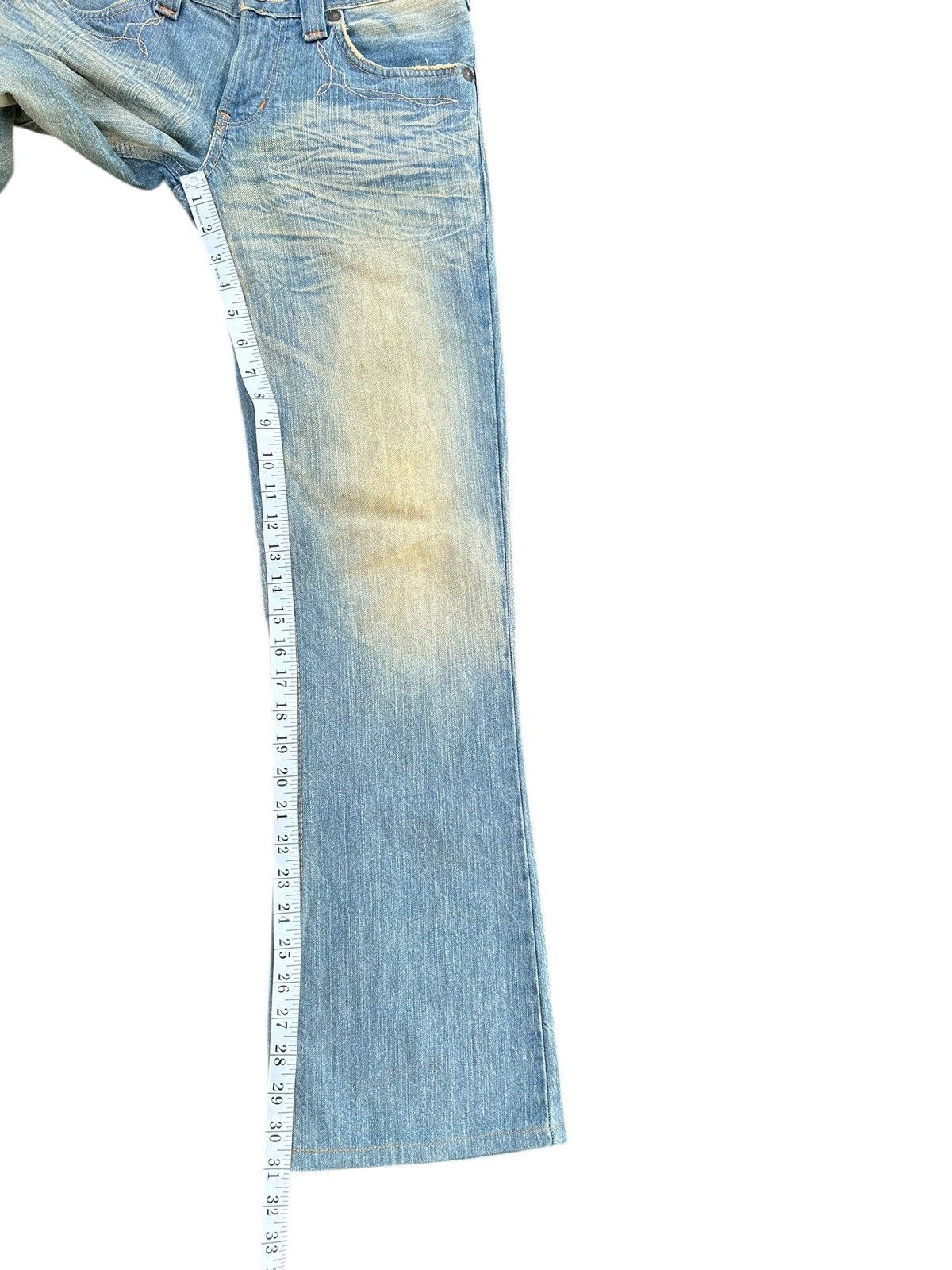 Kapital Vintage Flare Edwin Navajo Rusty Faded Denim Jeans Size US 30 / EU 46 - 21 Thumbnail