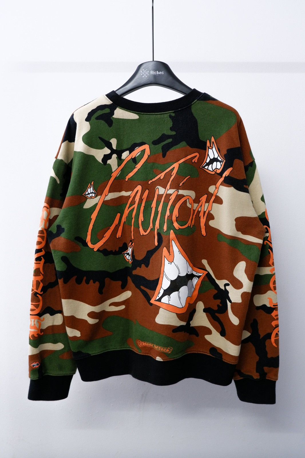 Chrome Hearts Chrome Hearts Matty Boy Caution Sweater Size US XL / EU 56 / 4 - 1 Thumbnail