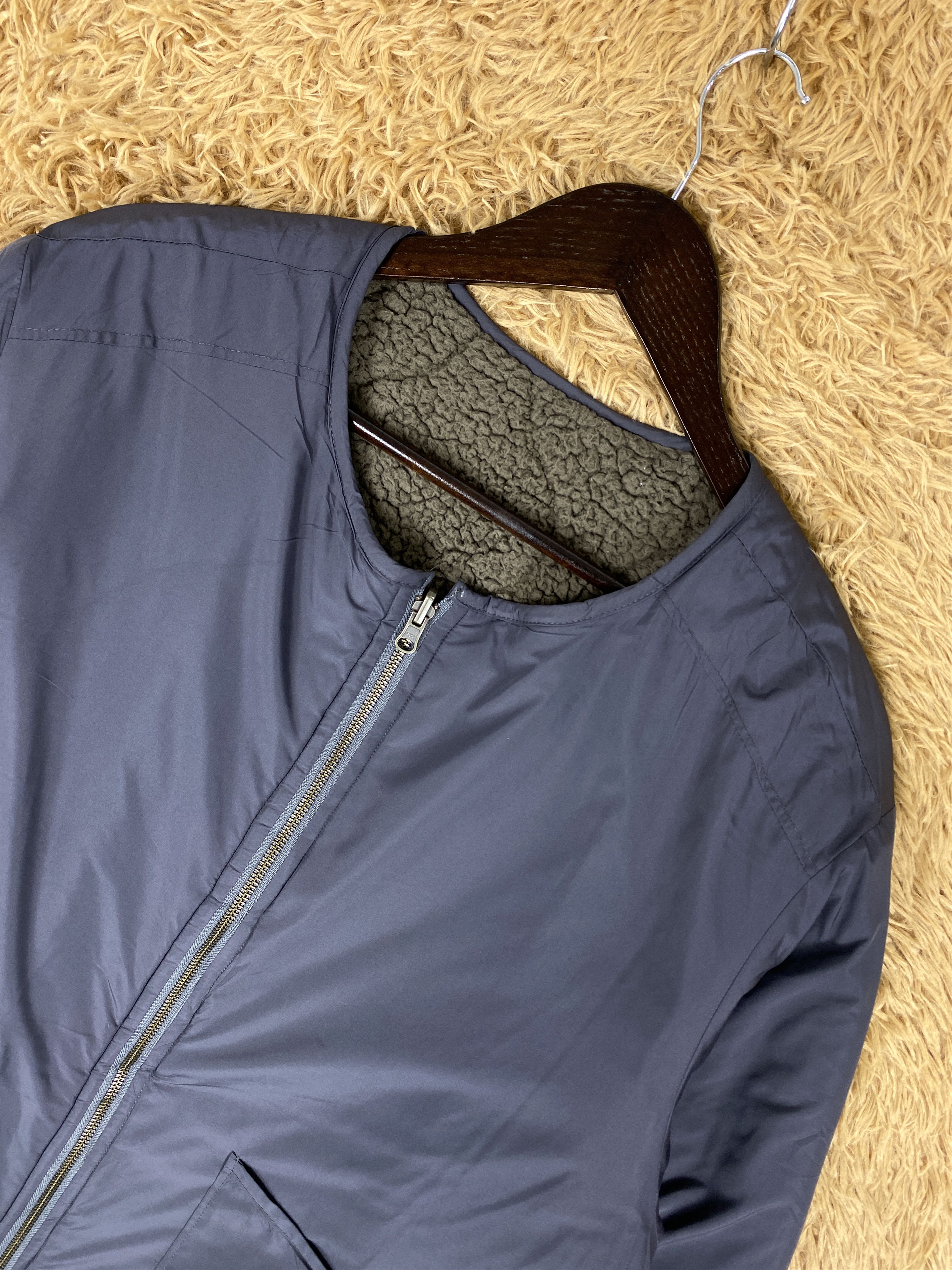 Japanese Brand Vintage Samansa Mos2 Reversible Sherpa Jacket J2232 Size US M / EU 48-50 / 2 - 7 Thumbnail