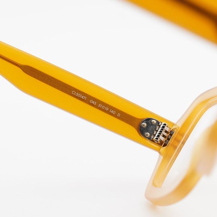 Celine Celine CL50147I 045 Eyeglasses Shiny Brown 51mm Square Frame Size ONE SIZE - 5 Thumbnail