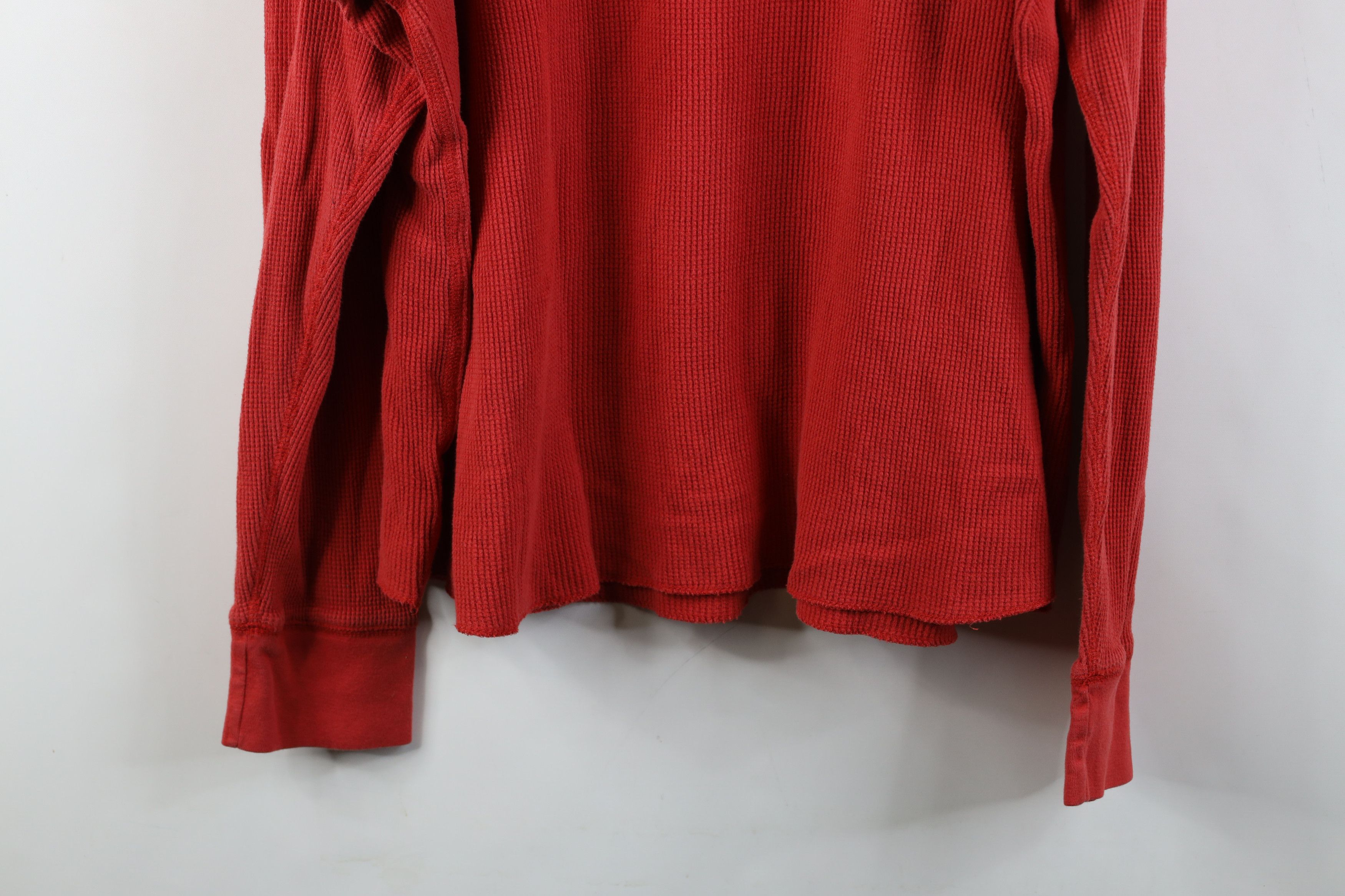 Gap Vintage Y2K Gap Thermal Waffle Knit Long Sleeve T-Shirt Size US XXL / EU 58 / 5 - 14 Thumbnail