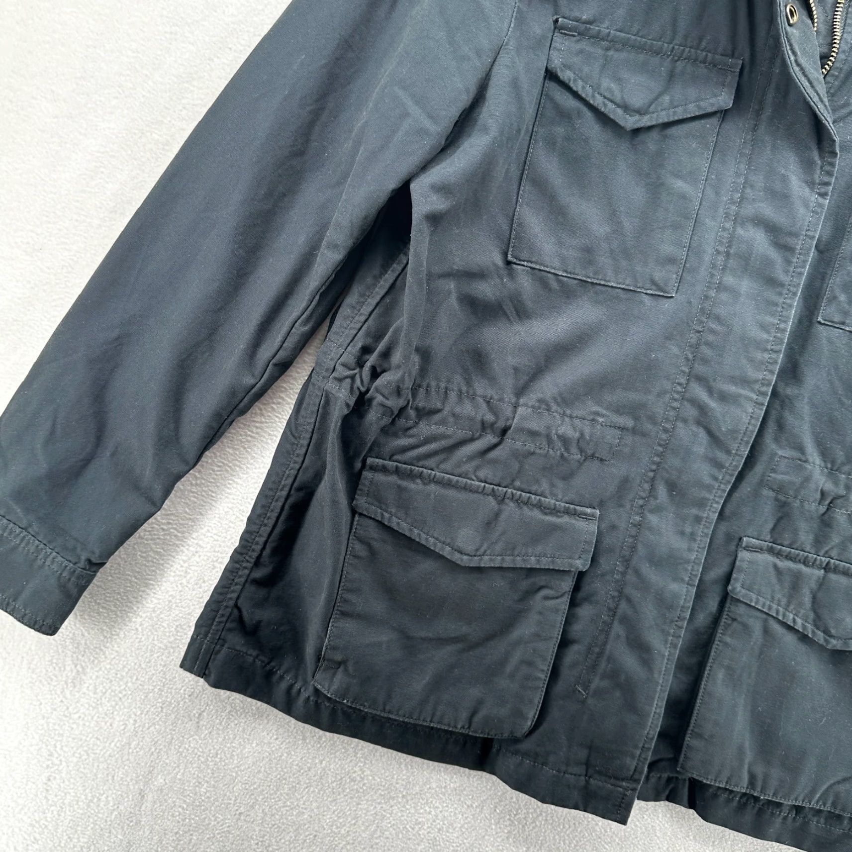 Levi's Levi's Anorak Jacket Black Women's M Full Zip Pockets Casual Winter Long Sleeve Regular Fit Size M / US 6-8 / IT 42-44 - 5 Thumbnail