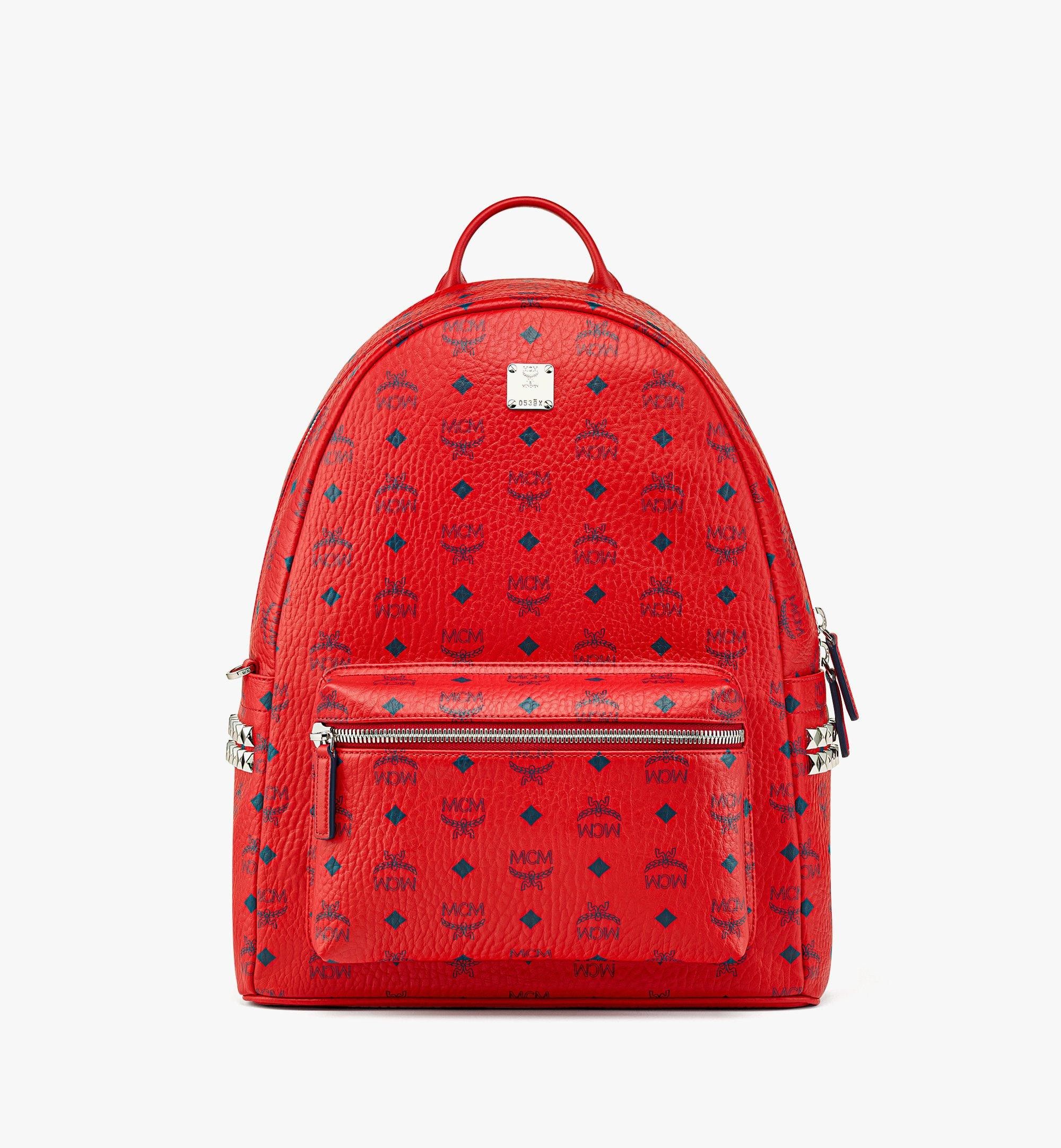 o1mt1gz0225 Size: OS / Large Backpack in Red/Black