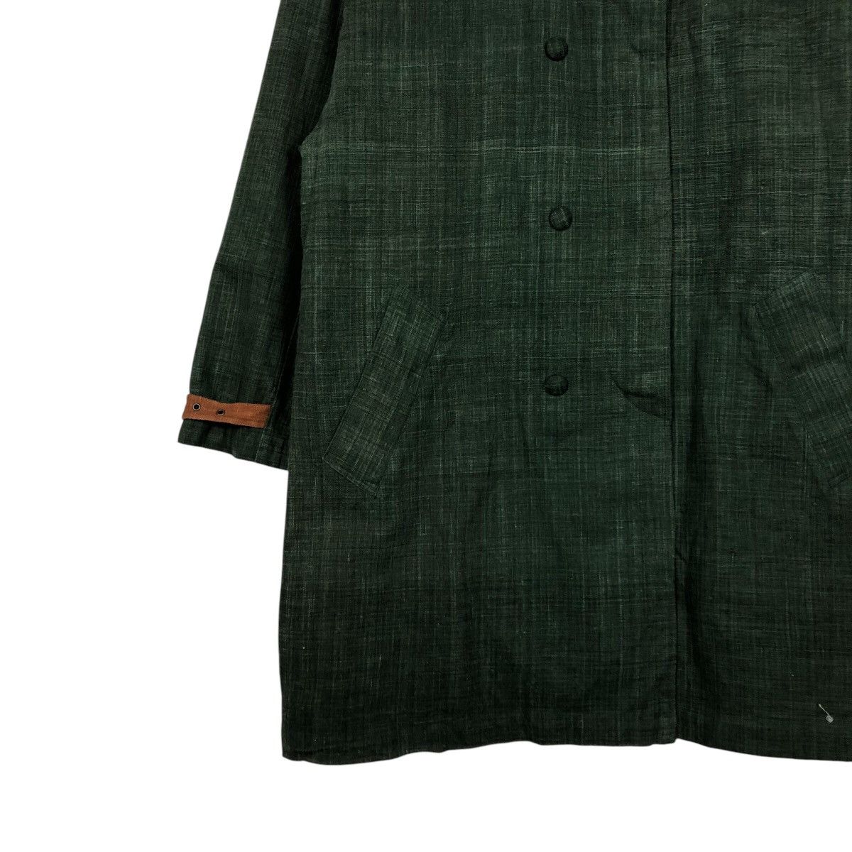 Issey Miyake 📌Rich Green Vintage Jacket Comme Se Soir Buckle Size US M / EU 48-50 / 2 - 6 Thumbnail