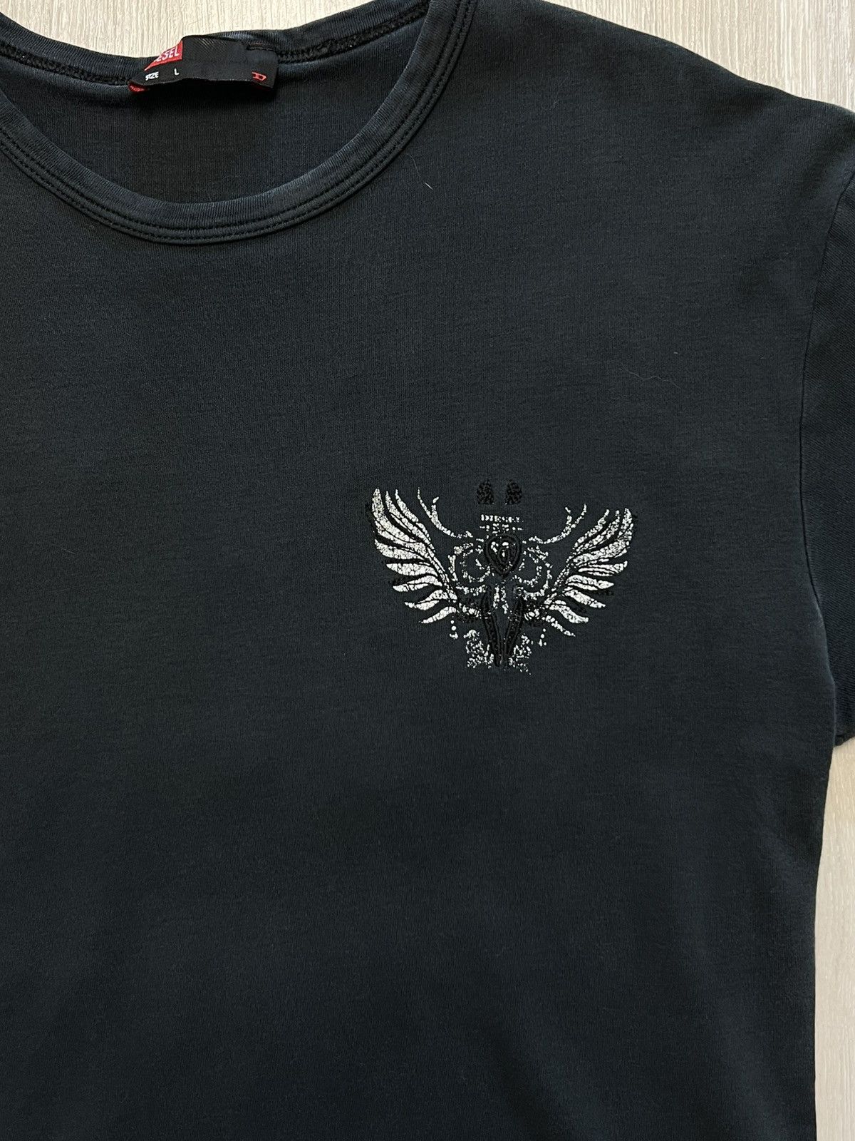 Diesel × Vintage Vintage Diesel Archival Japanese T-Shirt Size L / US 10 / IT 46 - 2 Thumbnail
