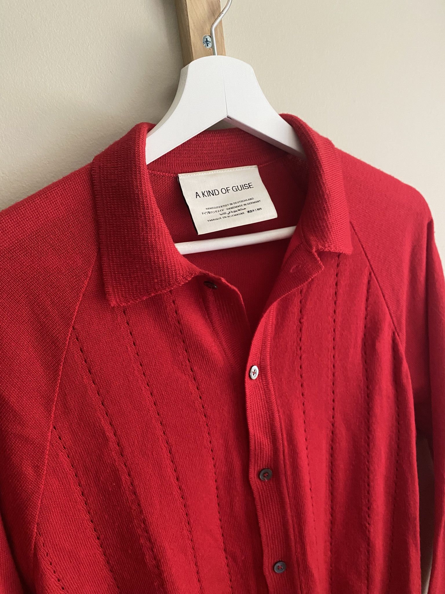 A Kind Of Guise Apio Knit - 100% Italian Merino Wool Size US S / EU 44-46 / 1 - 1 Thumbnail