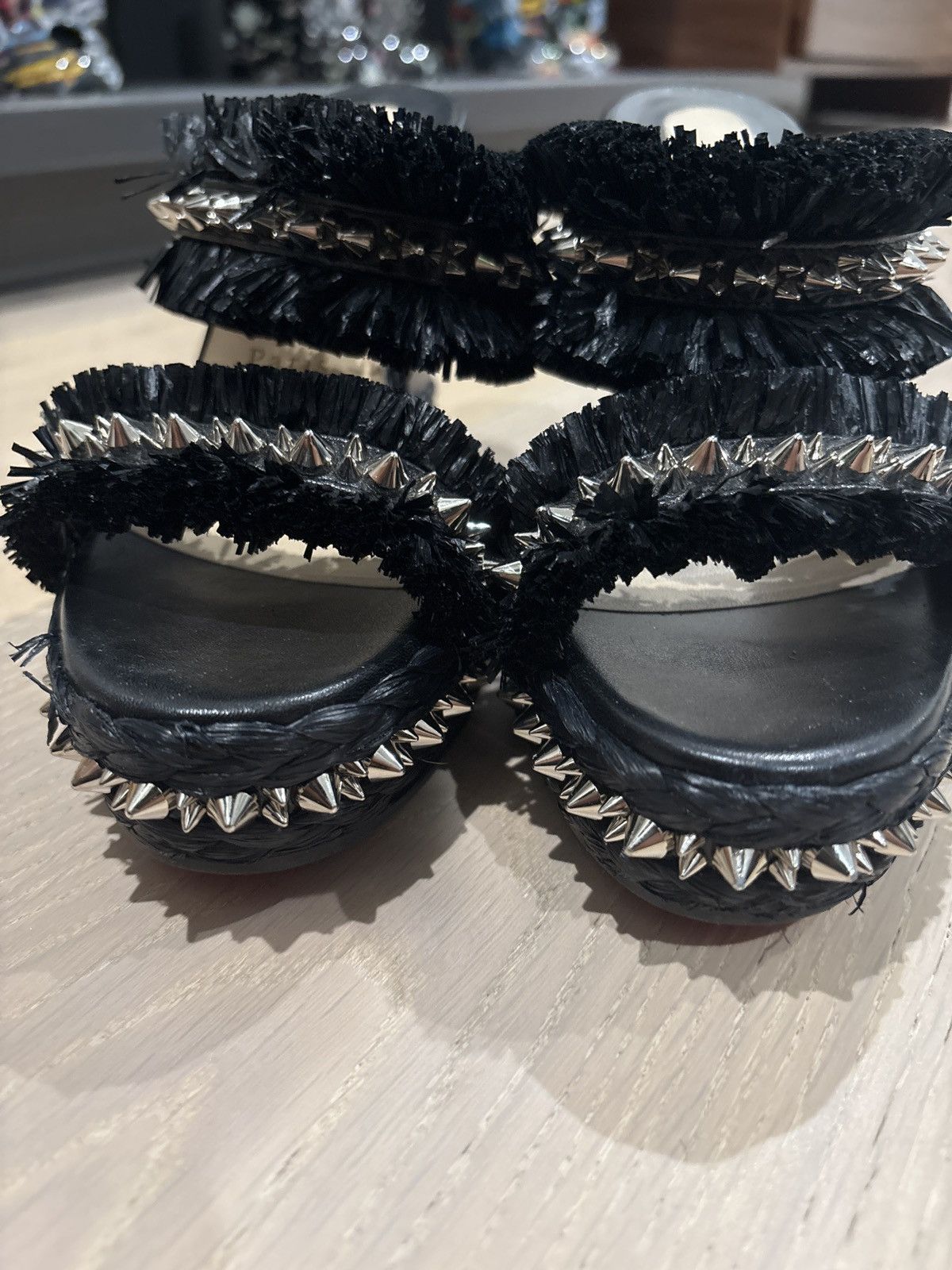 Christian Louboutin Christian Louboutin Platforms Black Size US 8 / IT 38 - 4 Thumbnail