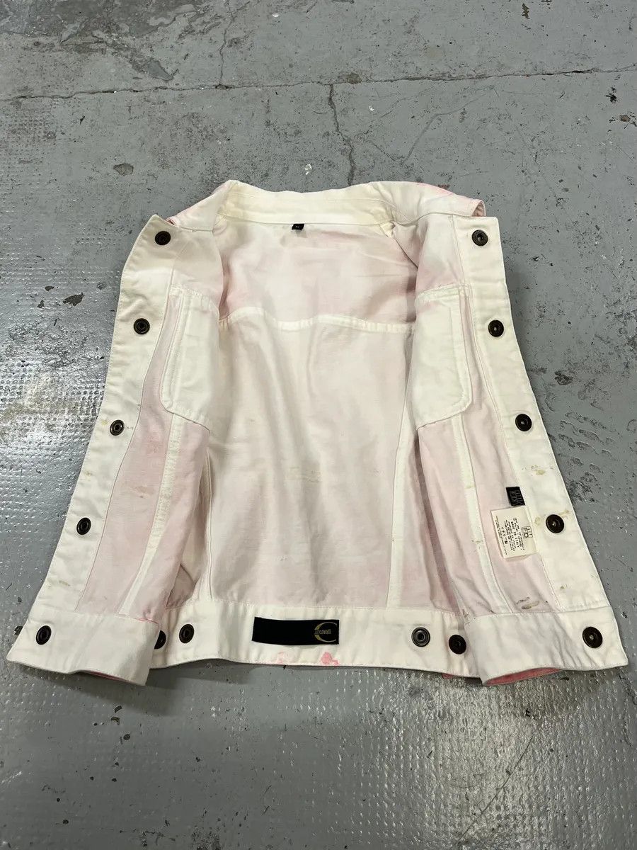 Just Cavalli 2000s Cavalli Pink Embellished Vest Jacket Size M / US 6-8 / IT 42-44 - 7 Thumbnail