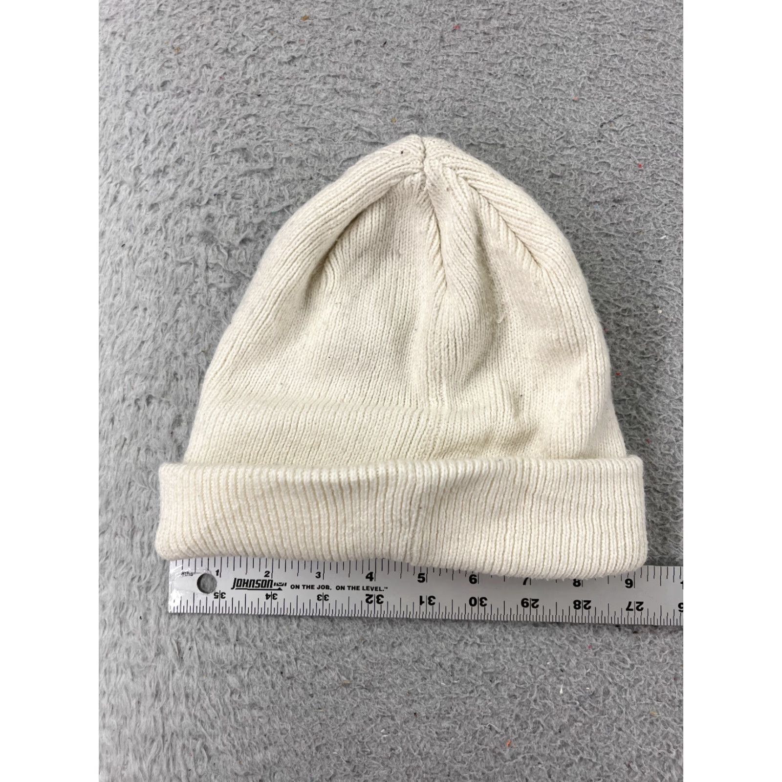 Adidas Adidas Beanie Toque Adult One Size White Knit Embroidered 100% Acrylic Snow Ski Size ONE SIZE - 3 Thumbnail