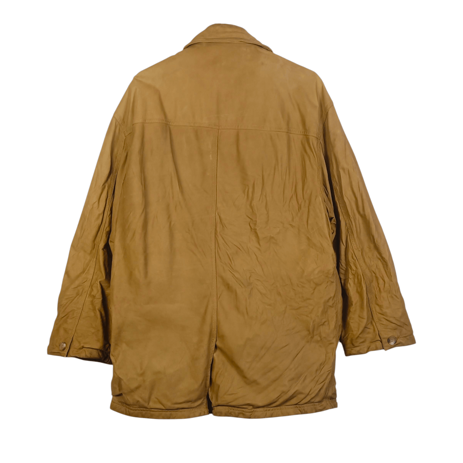 Salvatore Ferragamo 🔥Salvatore Faragamo Leather Men Jacket Size US L / EU 52-54 / 3 - 3 Thumbnail