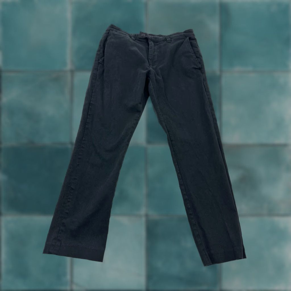 Vintage Rollas Pants Mens 31 Black Relaxo Relaxed Fit Straight Size US 31 - 1 Thumbnail