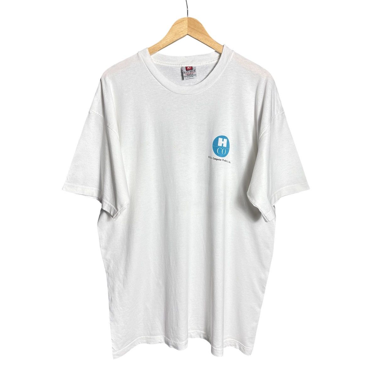 Vintage Vintage 90s Computer Parody Art Graphic Tee Norman Rockwell Size US XL / EU 56 / 4 - 2 Thumbnail