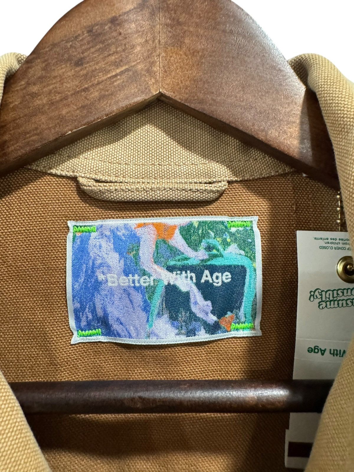 Better With Age Better With Age Harrison Reconstructed Work Jacket Khaki Size US M / EU 48-50 / 2 - 12 Thumbnail