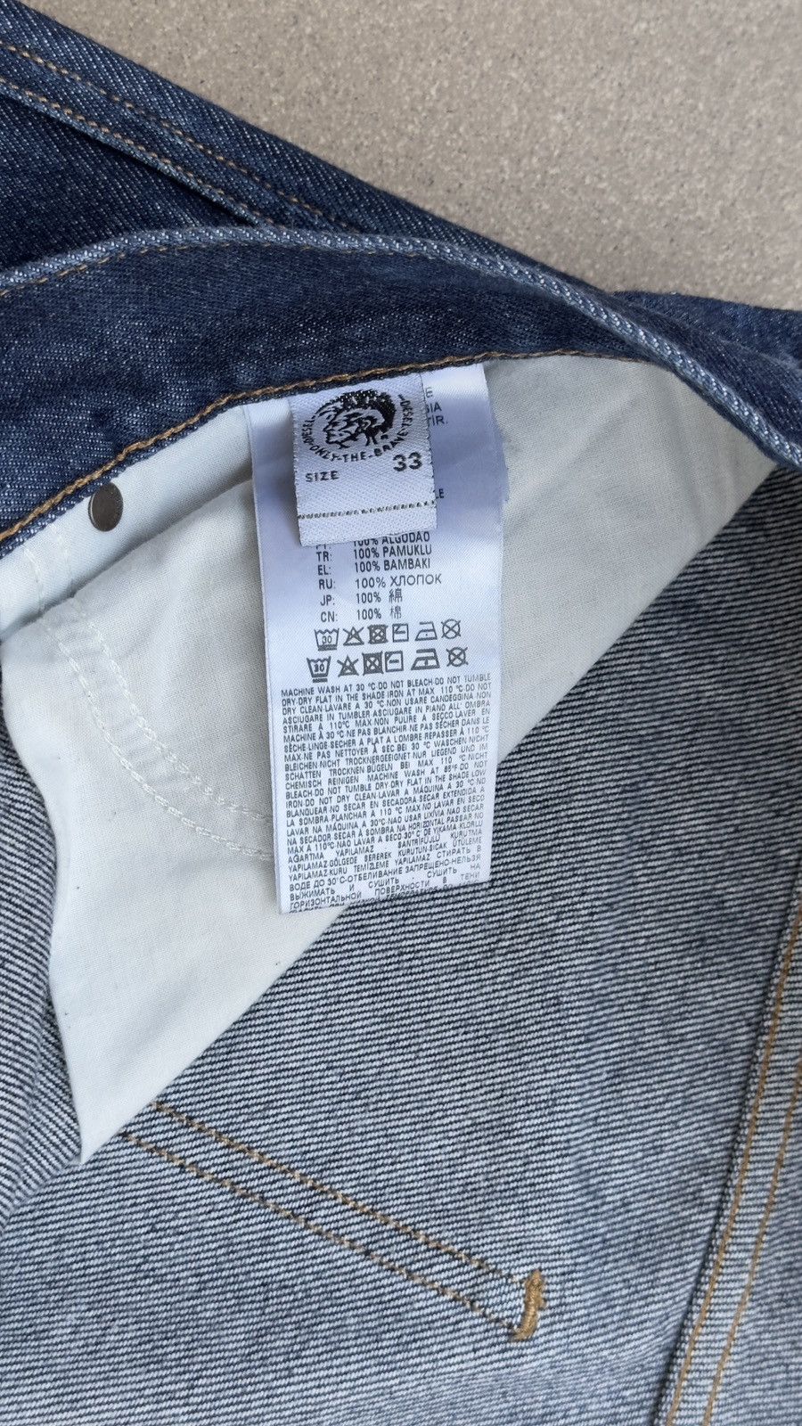Diesel Diesel D-Macs denim jeans Size US 33 - 4 Thumbnail