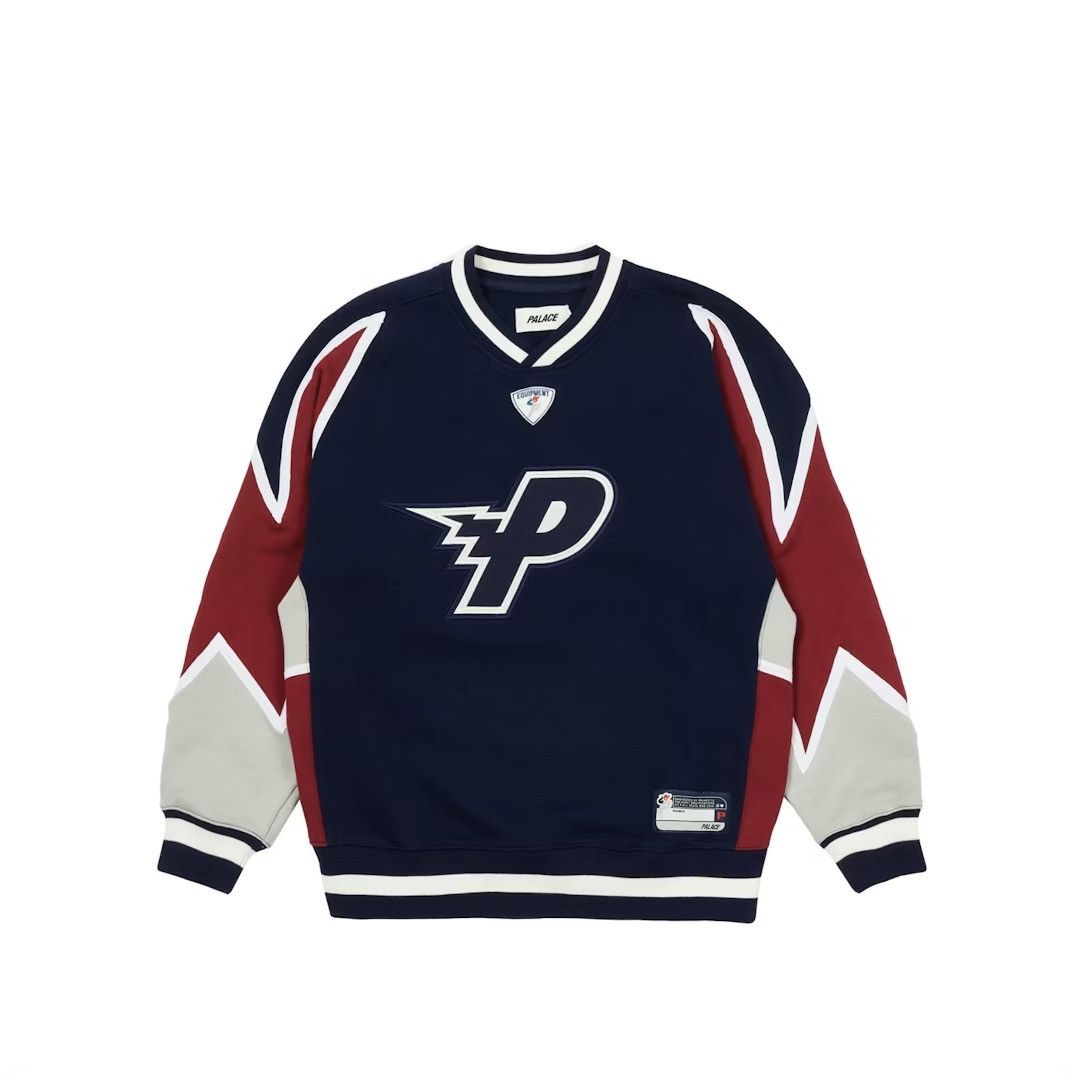 Palace Palace P Bolt Crewneck Brand New Size US L / EU 52-54 / 3 - 1 Thumbnail