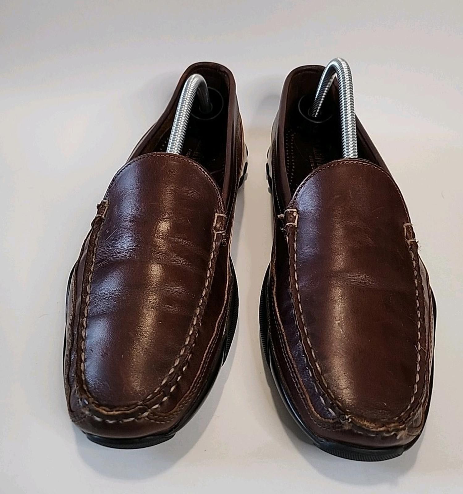Allen Edmonds Allen Edmonds Boulder Men's US10.5 Brown Leather Moccasin Size US 10.5 / EU 43-44 - 3 Thumbnail