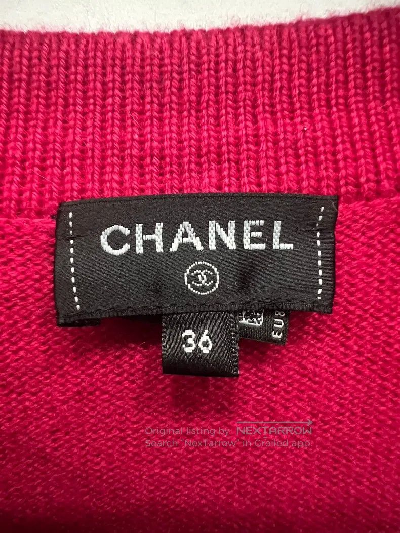 Chanel Chanel Cashmere exquisite button cardigan coat Size XS / US 0-2 / IT 36-38 - 3 Thumbnail