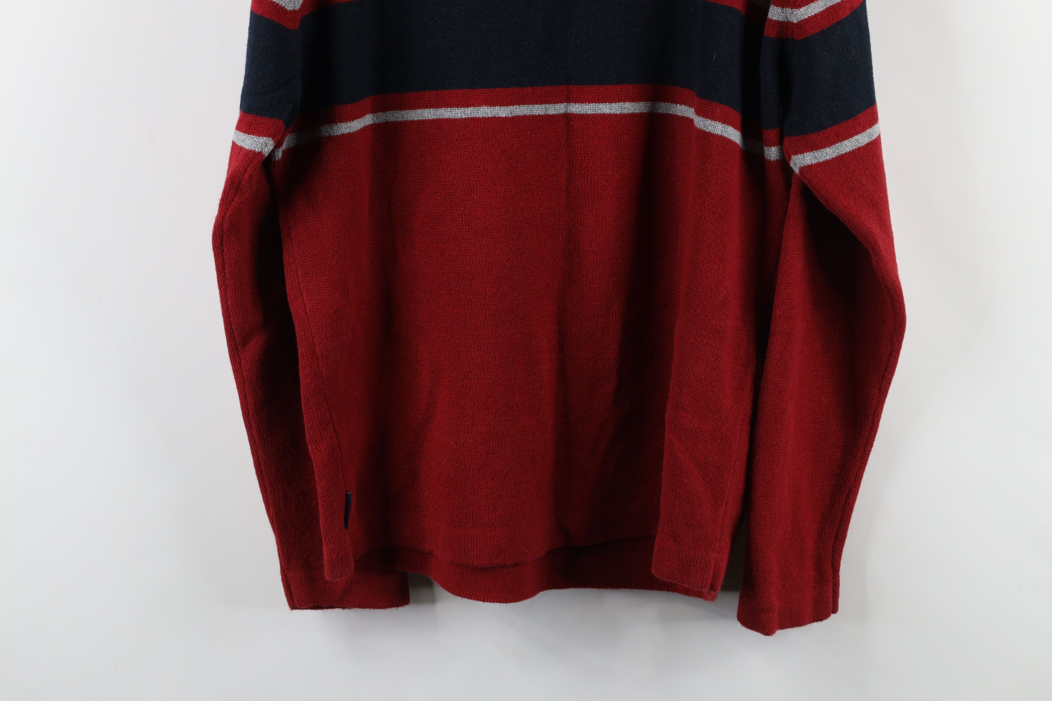 American Eagle Outfitters × Vintage Vintage 90s Y2K American Eagle Outfitters Block Knit Sweater Size US M / EU 48-50 / 2 - 11 Thumbnail