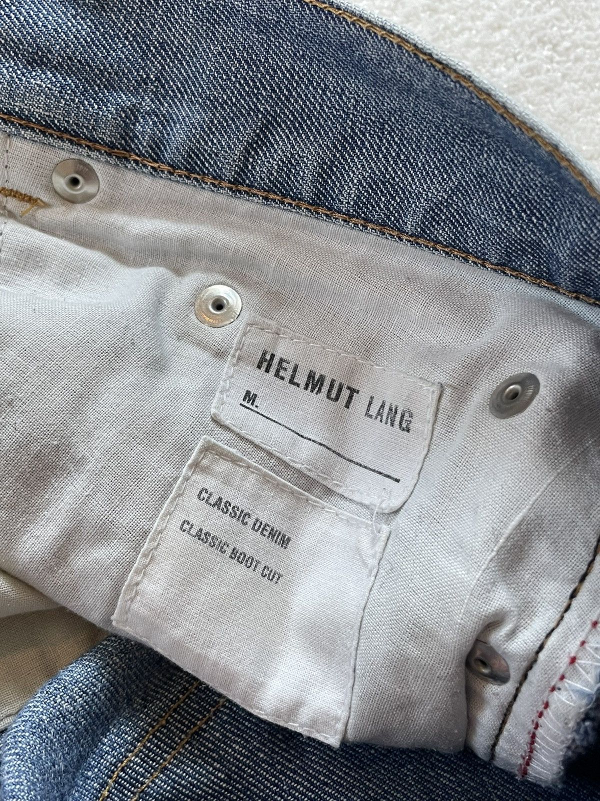 Helmut Lang Helmut Lang Classic Bootcut Denim Size US 30 / EU 46 - 4 Thumbnail