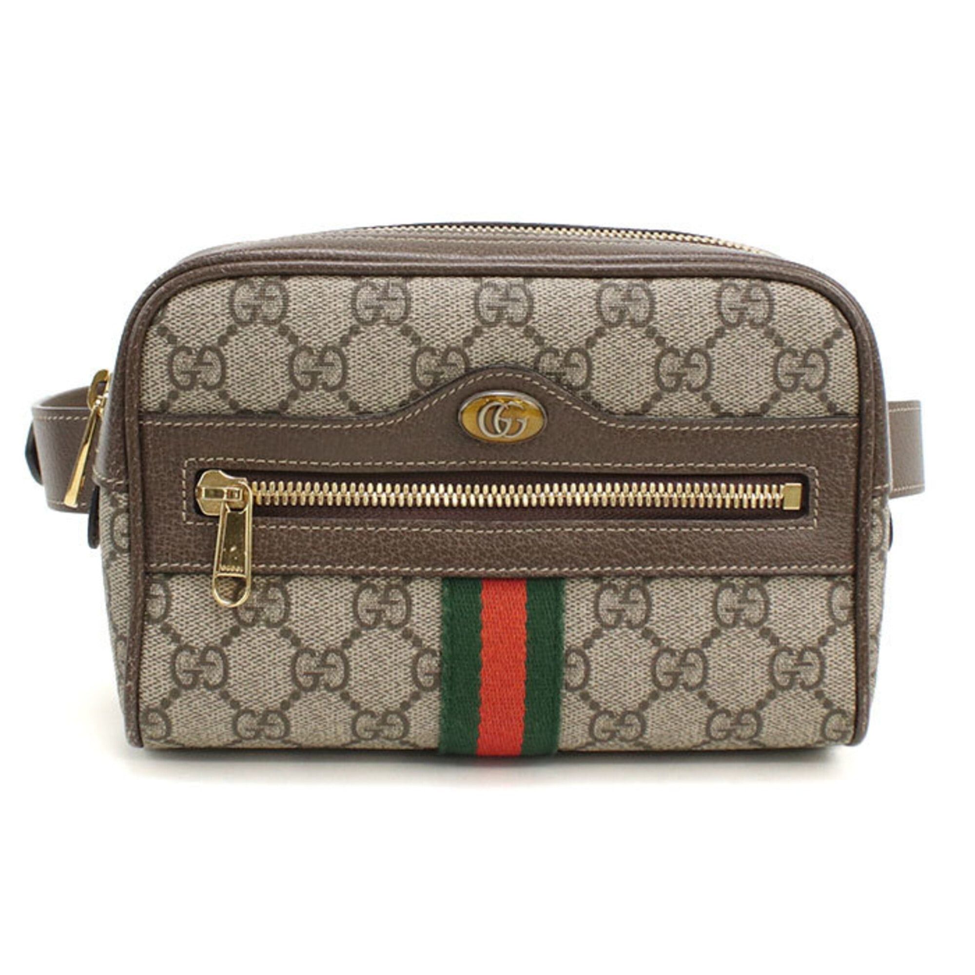 Gucci GUCCI Ophidia Belt Bag (517076) - Women's, Beige Size ONE SIZE - 1 Thumbnail