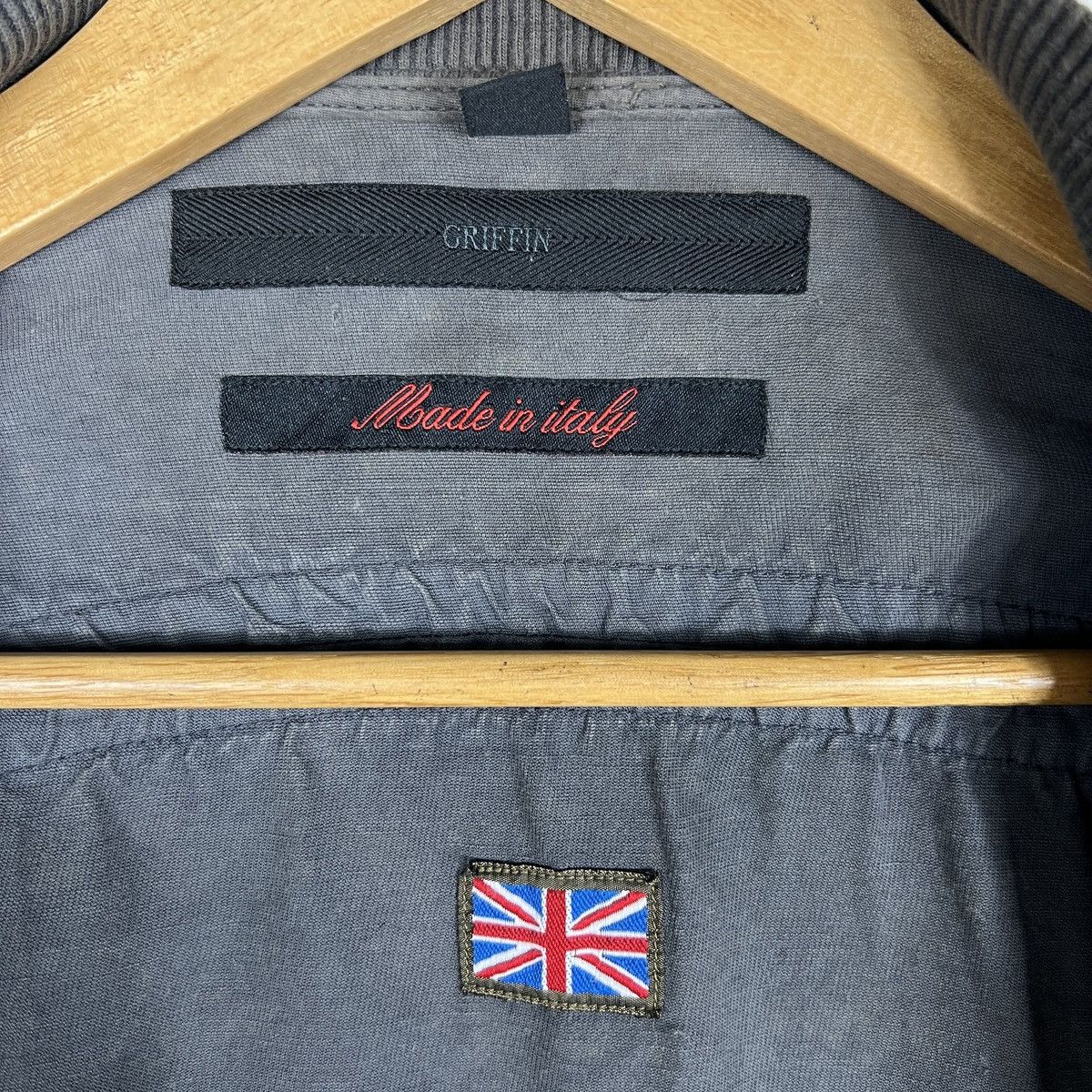 Griffin Griffin Stop Toxic waste Bomber Jacket Made In Italy Size US S / EU 44-46 / 1 - 10 Thumbnail