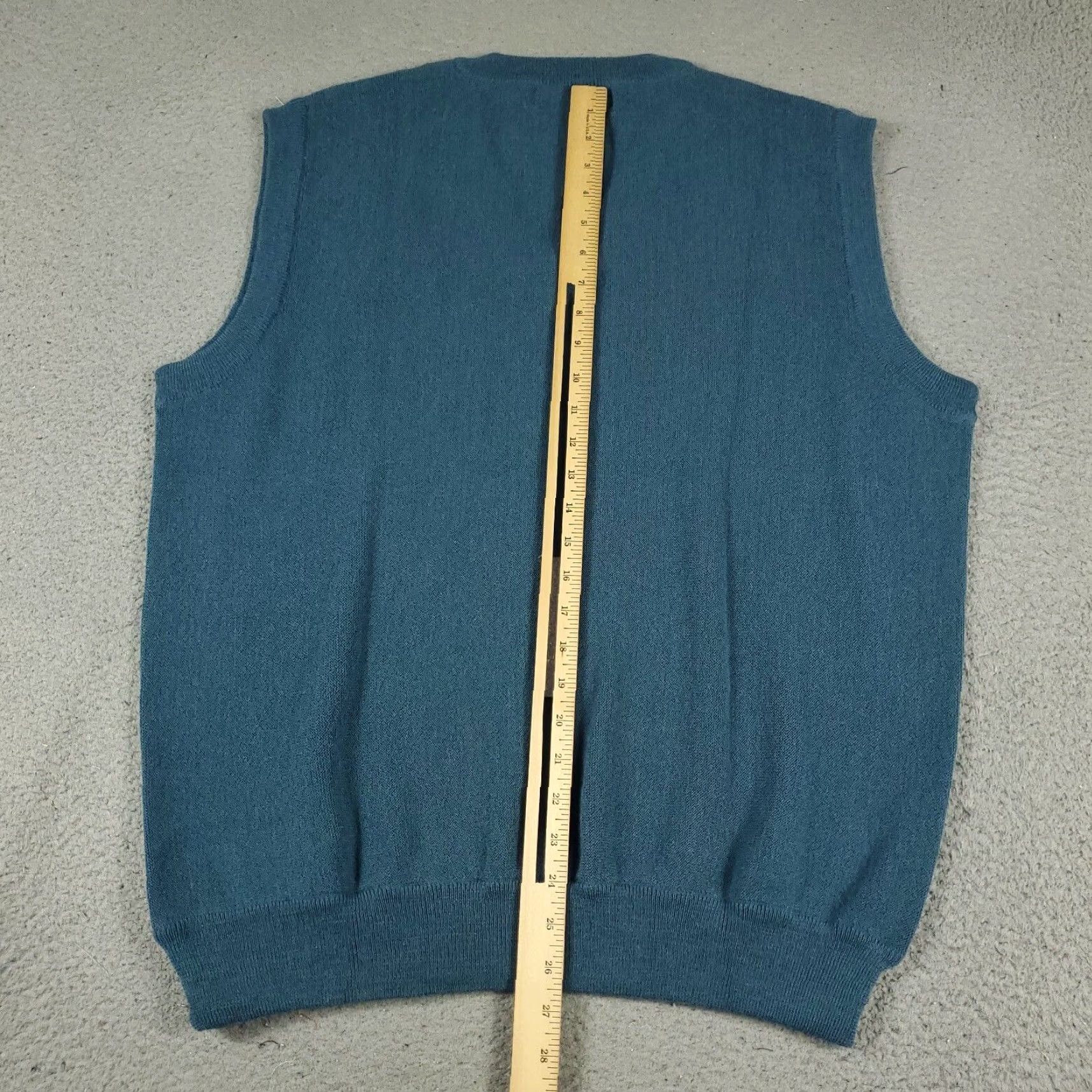 Vintage VINTAGE Peru Unlimited Blue Wool Vest Mens 2XL Casual Knit Sleeveless V-Neck Logo Modern Size US XXL / EU 58 / 5 - 3 Thumbnail