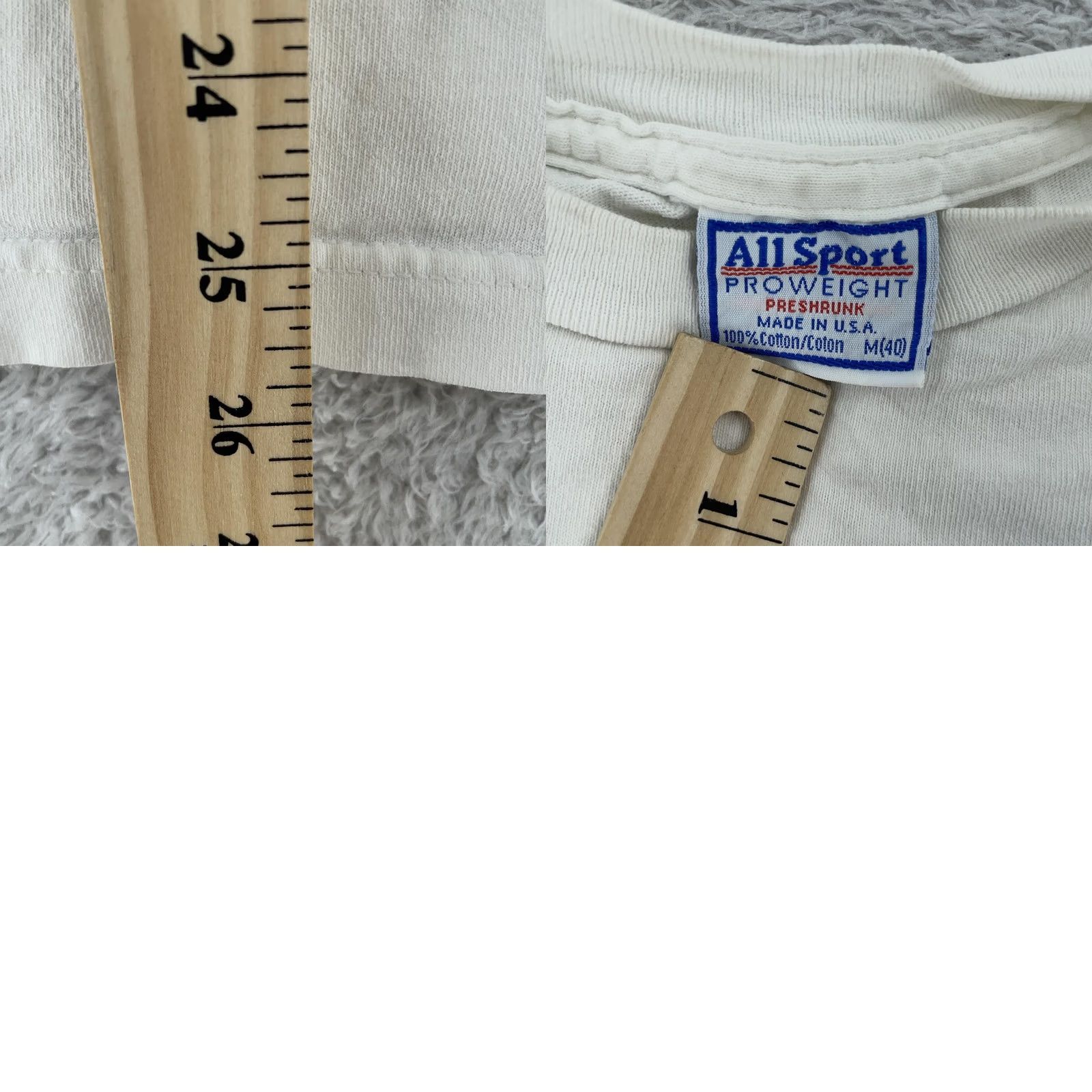 K-Swiss VINTAGE K-Swiss National Tennis Team Shirt Mens S/M Beach Graphic Tee 90s USA Shirt Mens S White Graphic Print Vintage 90s USA Sports Retro Mens Size US S / EU 44-46 / 1 - 9 Thumbnail