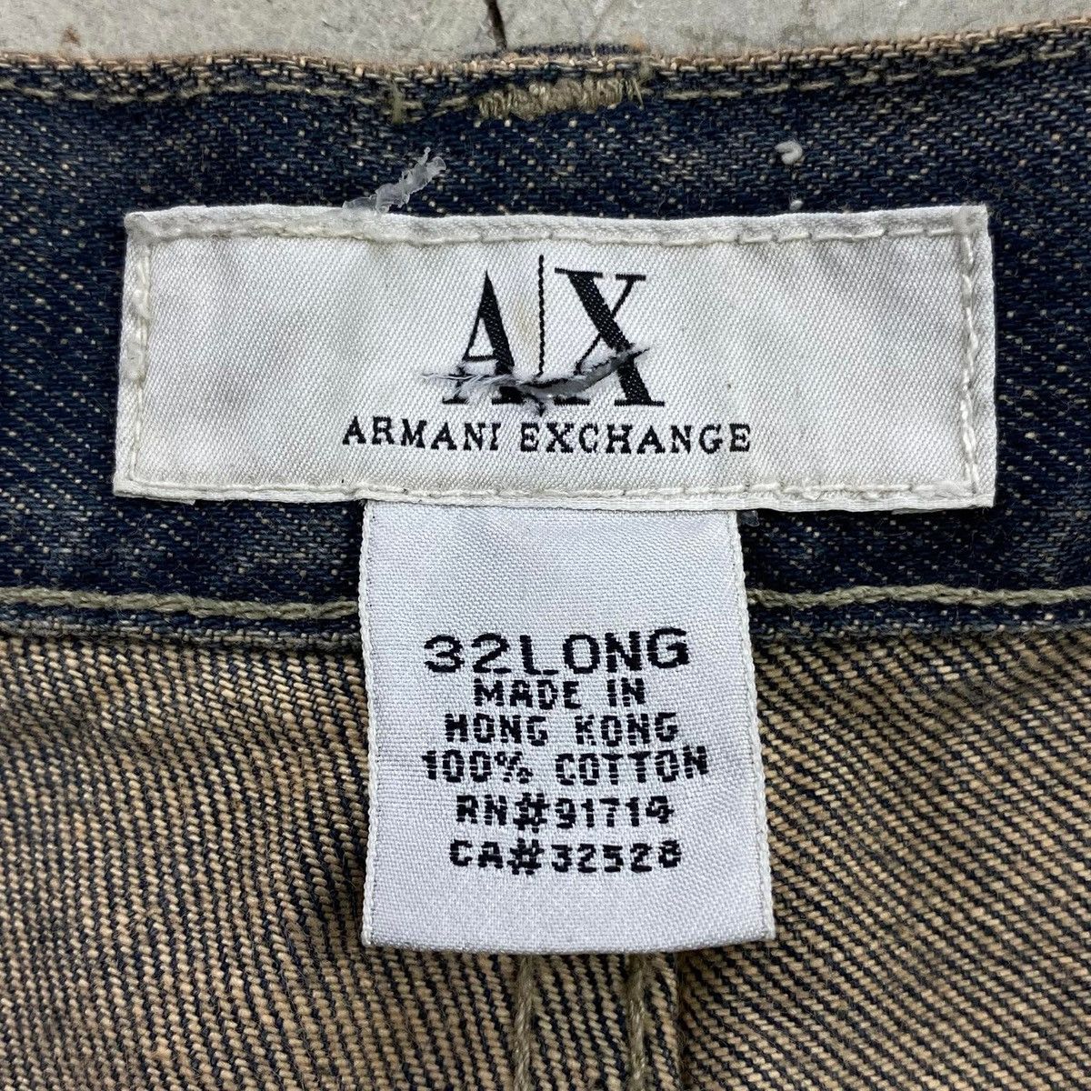 Armani Exchange Tattoo Print Denim Pants Size US 32 / EU 48 - 15 Thumbnail