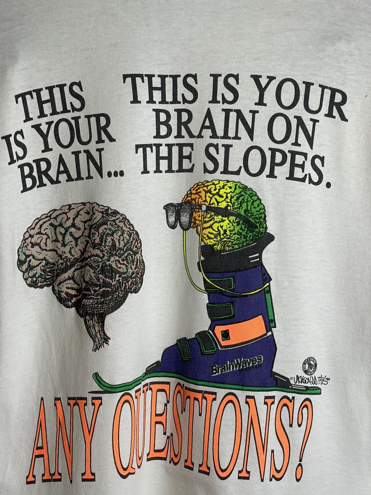 Vintage Vintage BrainWaves Sport wear shirt Size US M / EU 48-50 / 2 - 4 Thumbnail