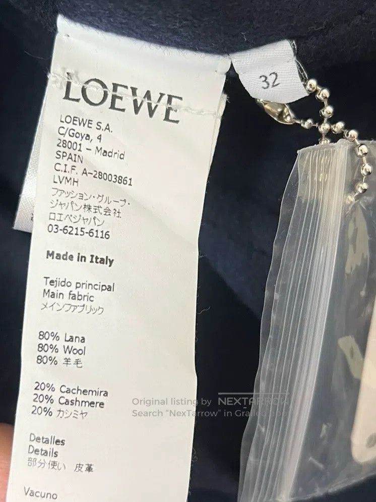 Loewe Loewe Cashmere and Wool Blend Oversized Woolen Jacket Size 4XL / US 24-26 - 5 Thumbnail