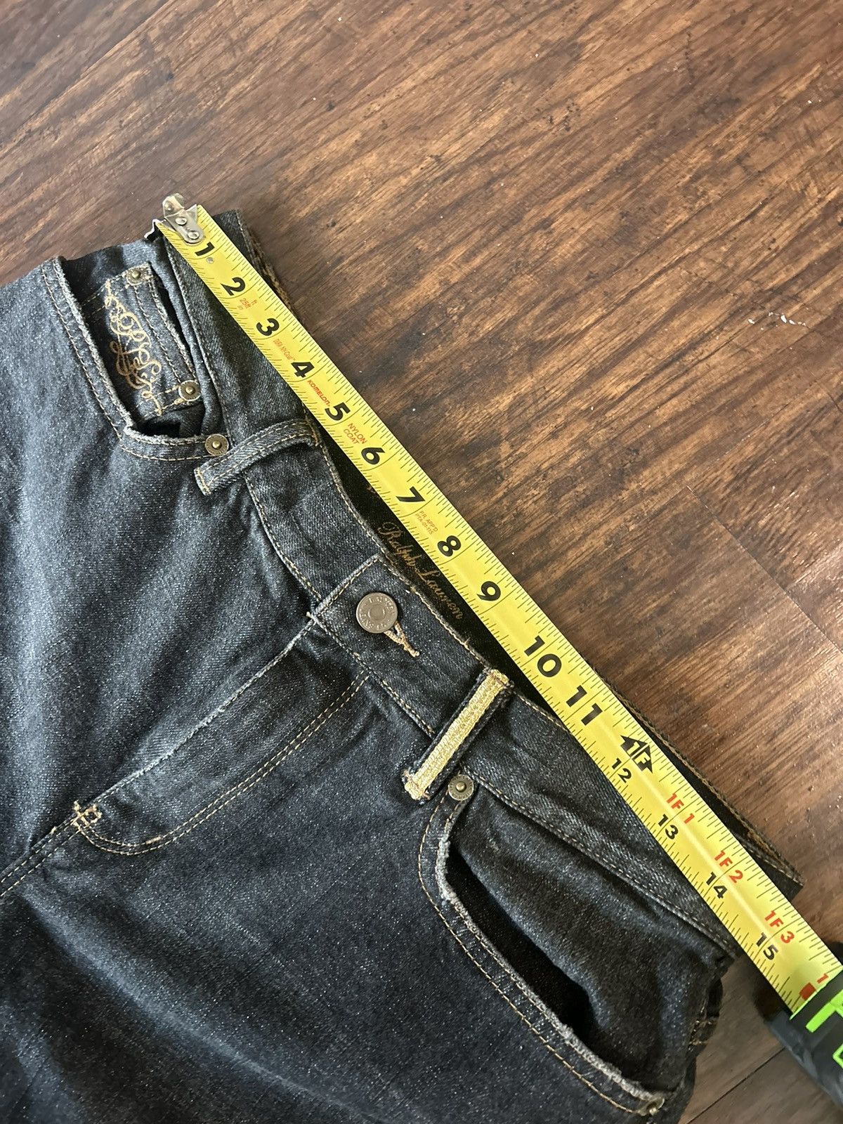 Lauren Ralph Lauren Lauren Ralph Lauren Patch Work Embroidered Bootcut Jeans Size 30" / US 8 / IT 44 - 10 Thumbnail