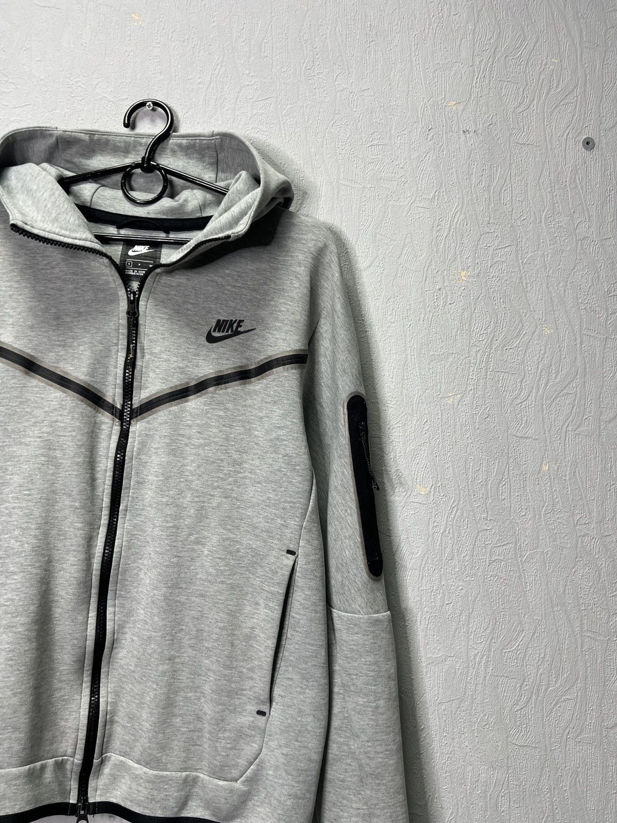 Nike Vintage Nike Tech Fleece Zip-Up Hoodie Drill S Size US S / EU 44-46 / 1 - 3 Thumbnail