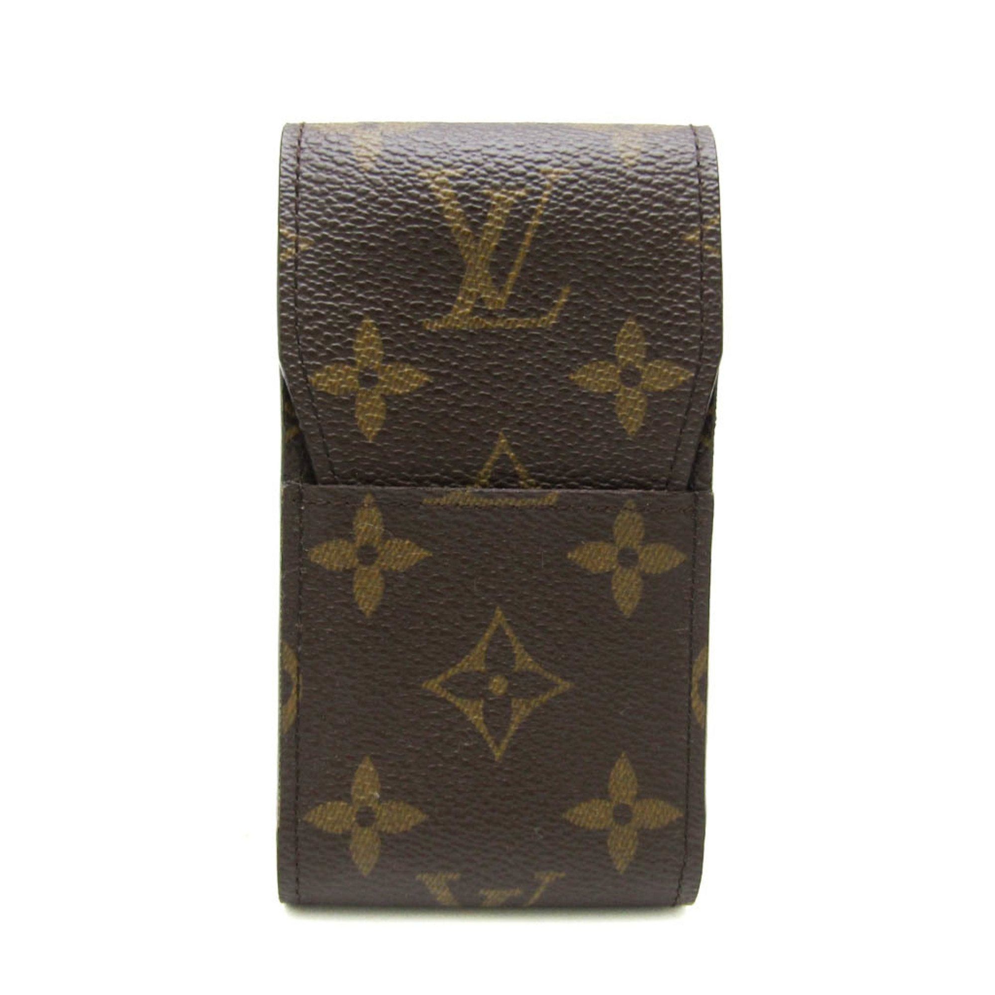 image of Louis Vuitton Monogram Cigarette Case Monogram Monogram Cigarette Case M63024 in Tan, Women's