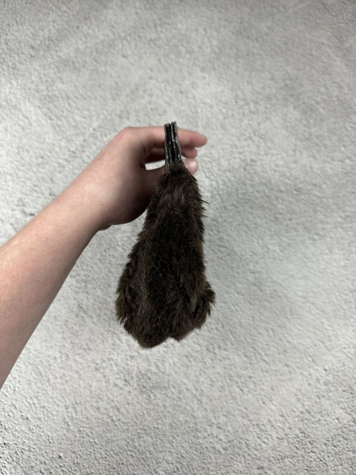 Japanese Brand Crazy Fur Fuzzy Bag Faux Mini Luxury Opium Y2K Size ONE SIZE - 3 Thumbnail
