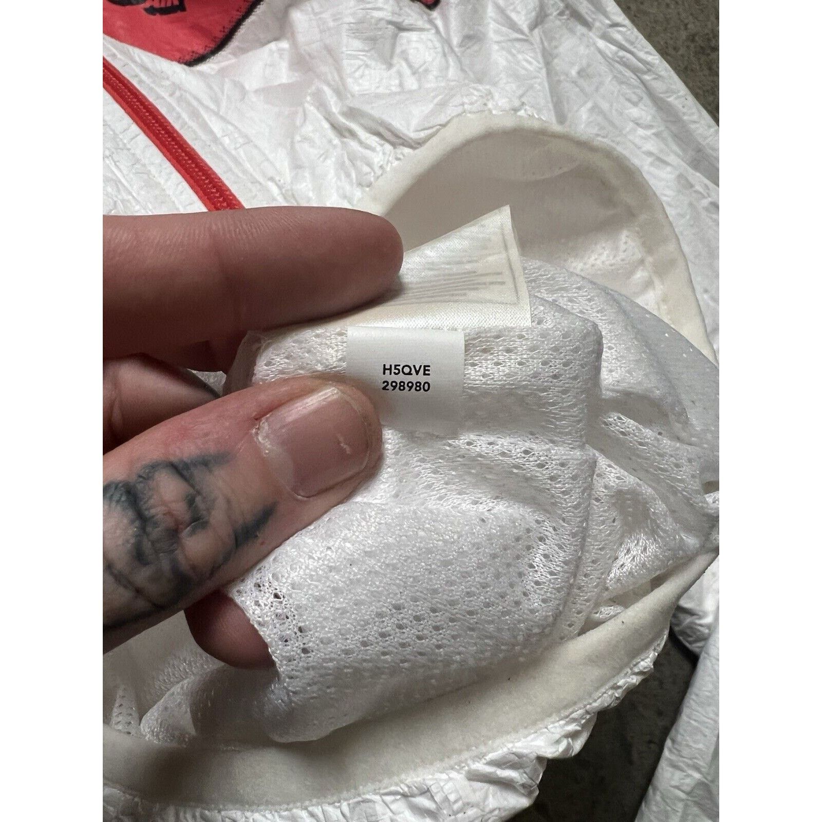 Nike RARE Nike White Orange Color block Trompe L’oeil Zipper W XL Size XL / US 12-14 / IT 48-50 - 7 Thumbnail
