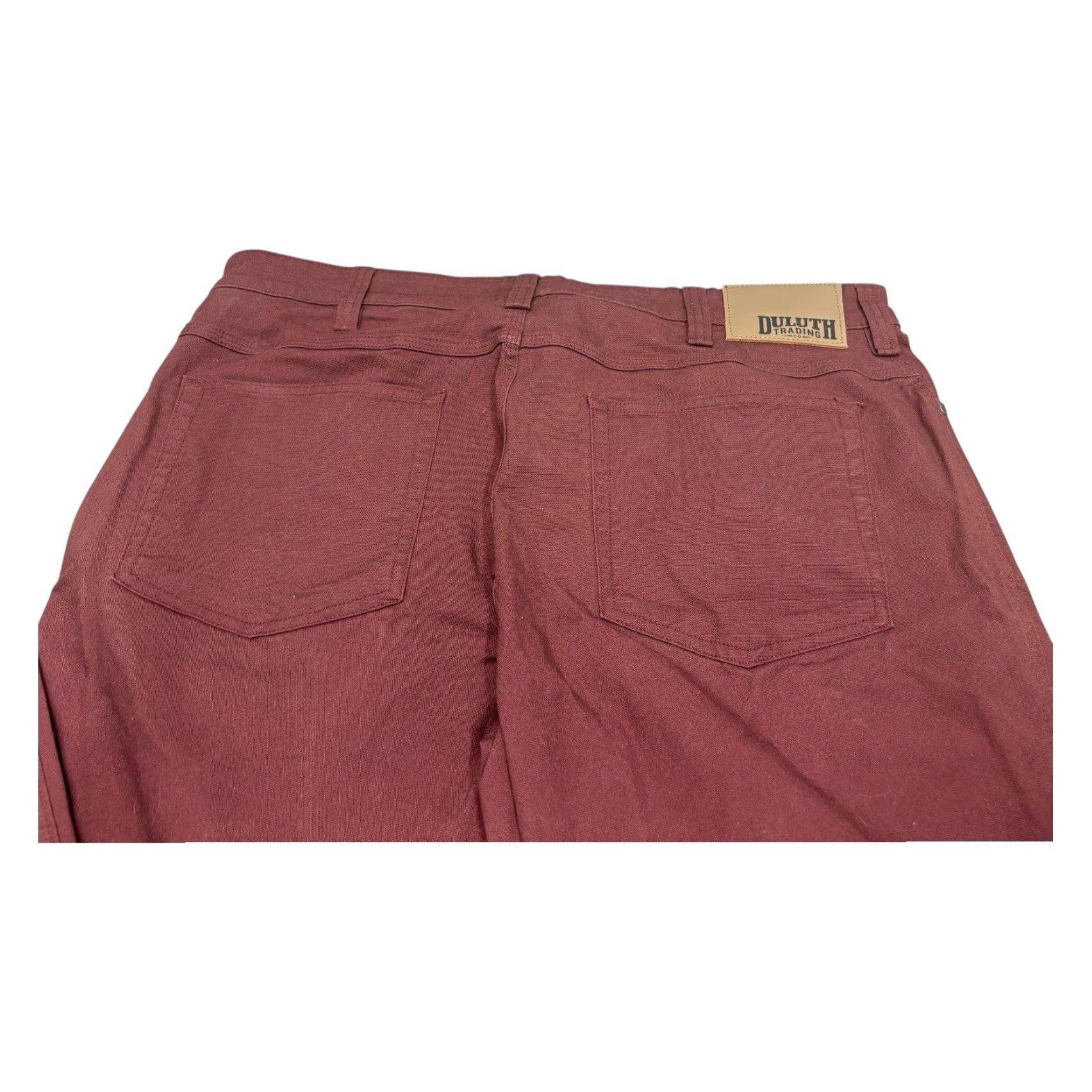 Duluth Trading Company Duluth Trading Company Flex Fire Hose Pant Slim Fit 38 X 30 Burgundy Red Straight Leg Workwear Casual 5-Pocket Mens Pants Size US 38 / EU 54 - 5 Thumbnail