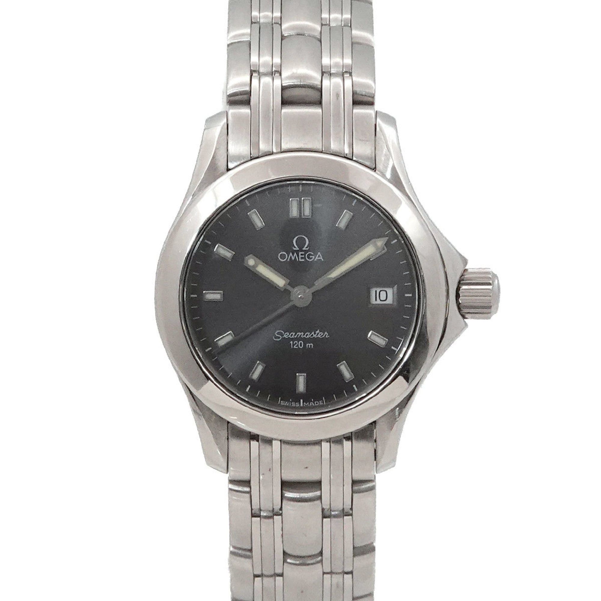 Omega OMEGA Seamaster 120 2581 43 Women's Watch with Date, Gray Quartz Movement Size ONE SIZE - 1 Thumbnail