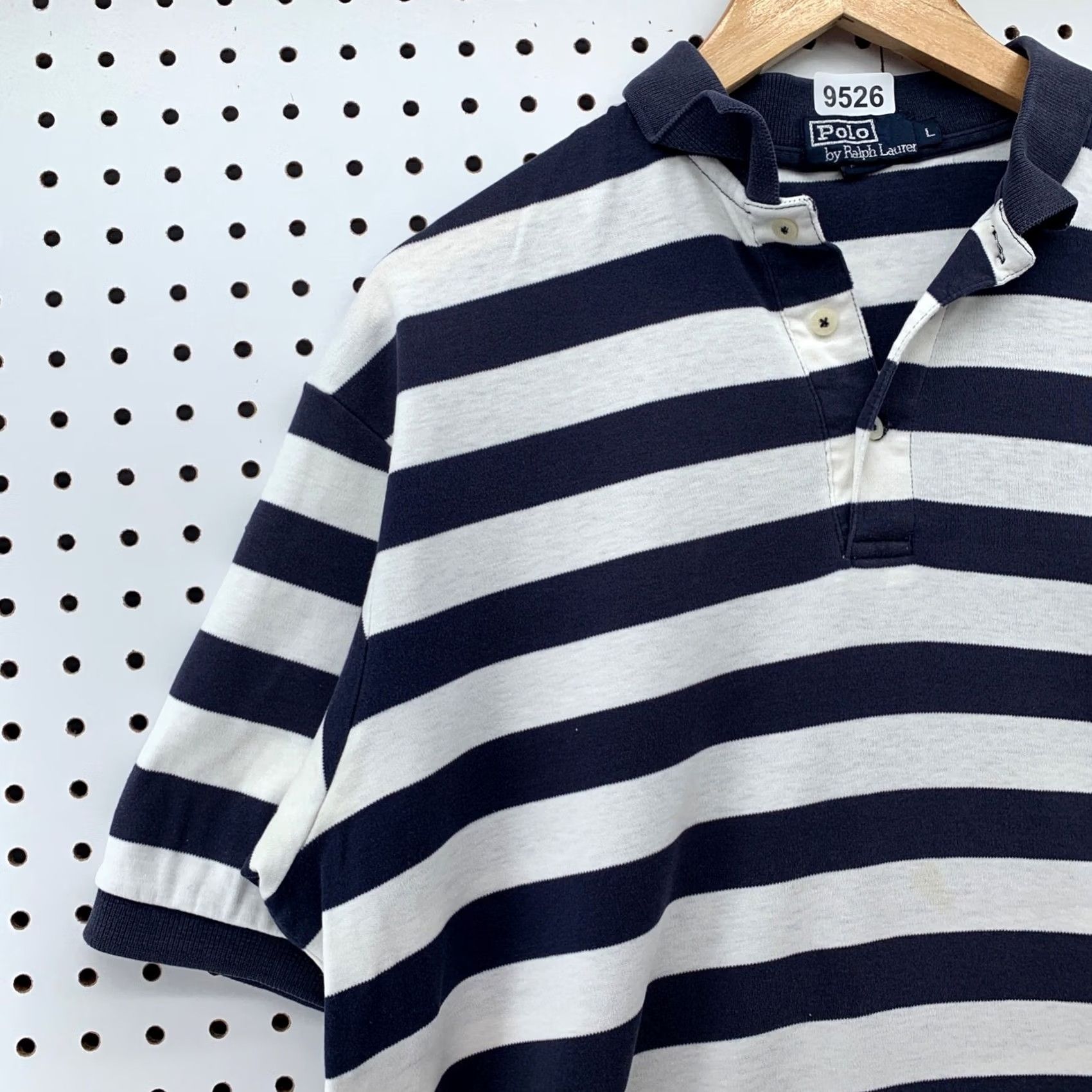 Polo Ralph Lauren VINTAGE Polo Ralph Lauren Shirt Mens Large Golf Clubs Logo Blue White Size US L / EU 52-54 / 3 - 5 Thumbnail