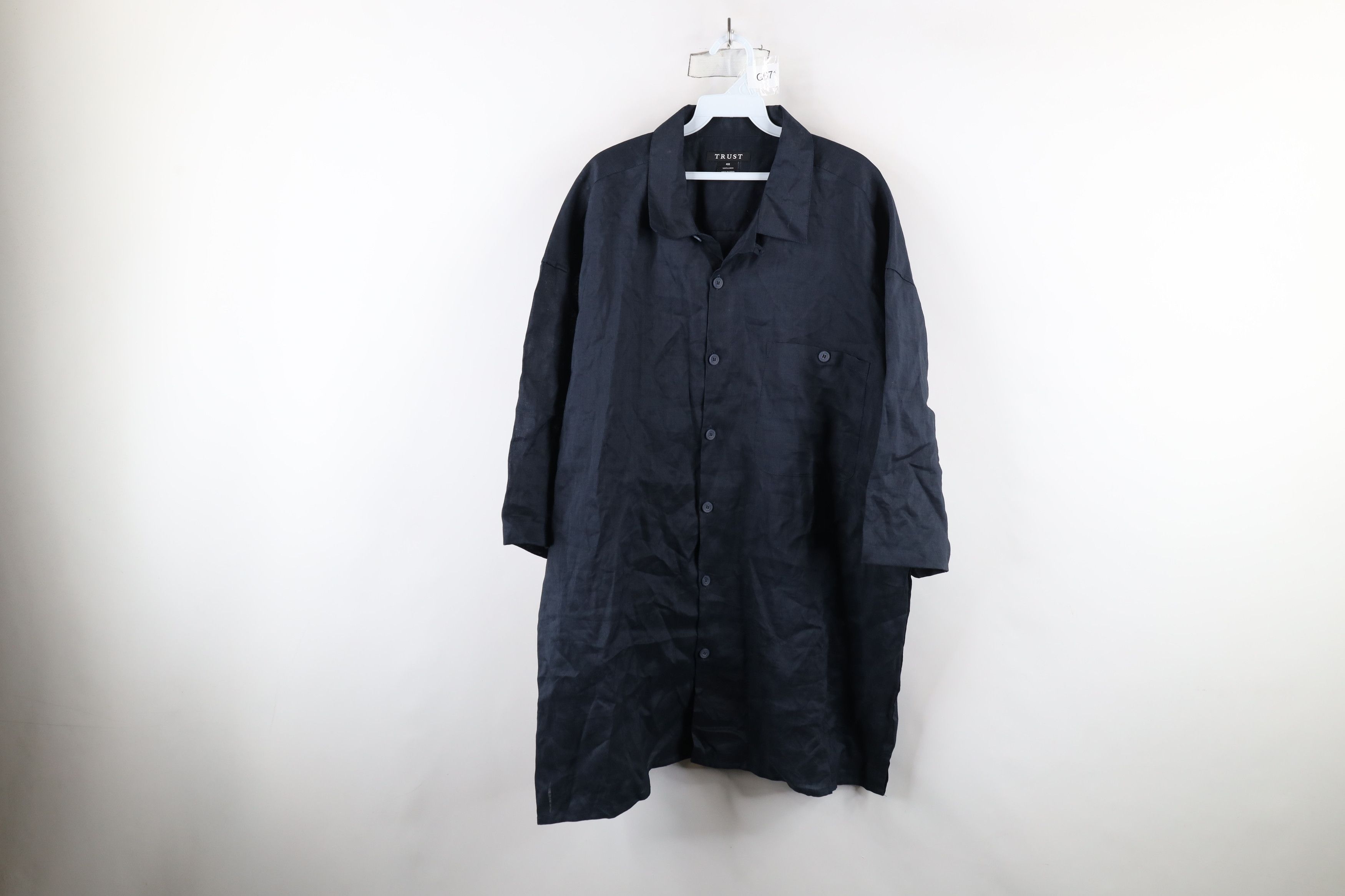 Vintage Vintage 90s Streetwear Collar Short Sleeve Button Shirt Size US XXL / EU 58 / 5 - 1 Thumbnail