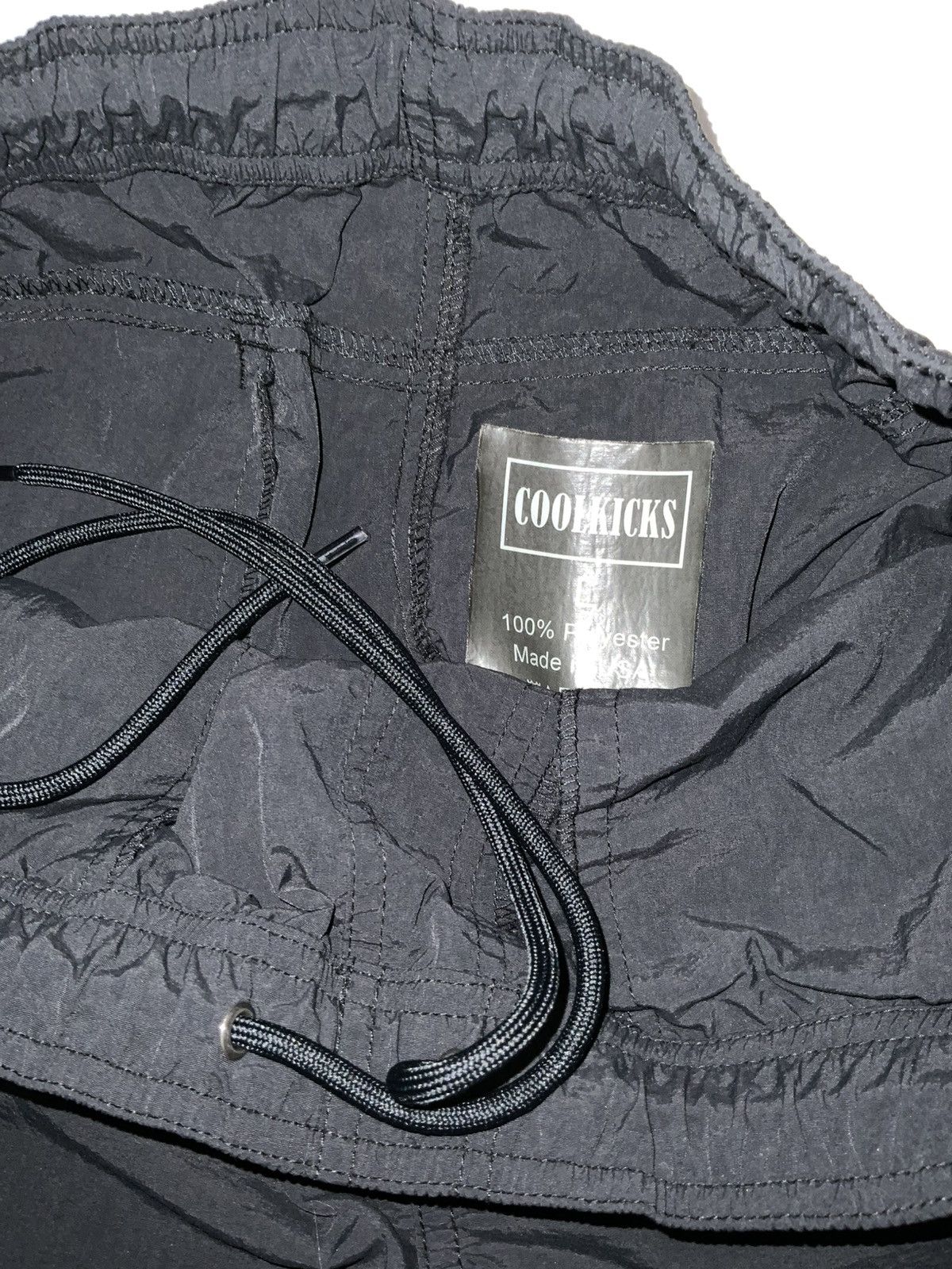 Other CoolKicks Black Windbreaker Graphic Reflective Track Pants Size US 34 / EU 50 - 4 Thumbnail