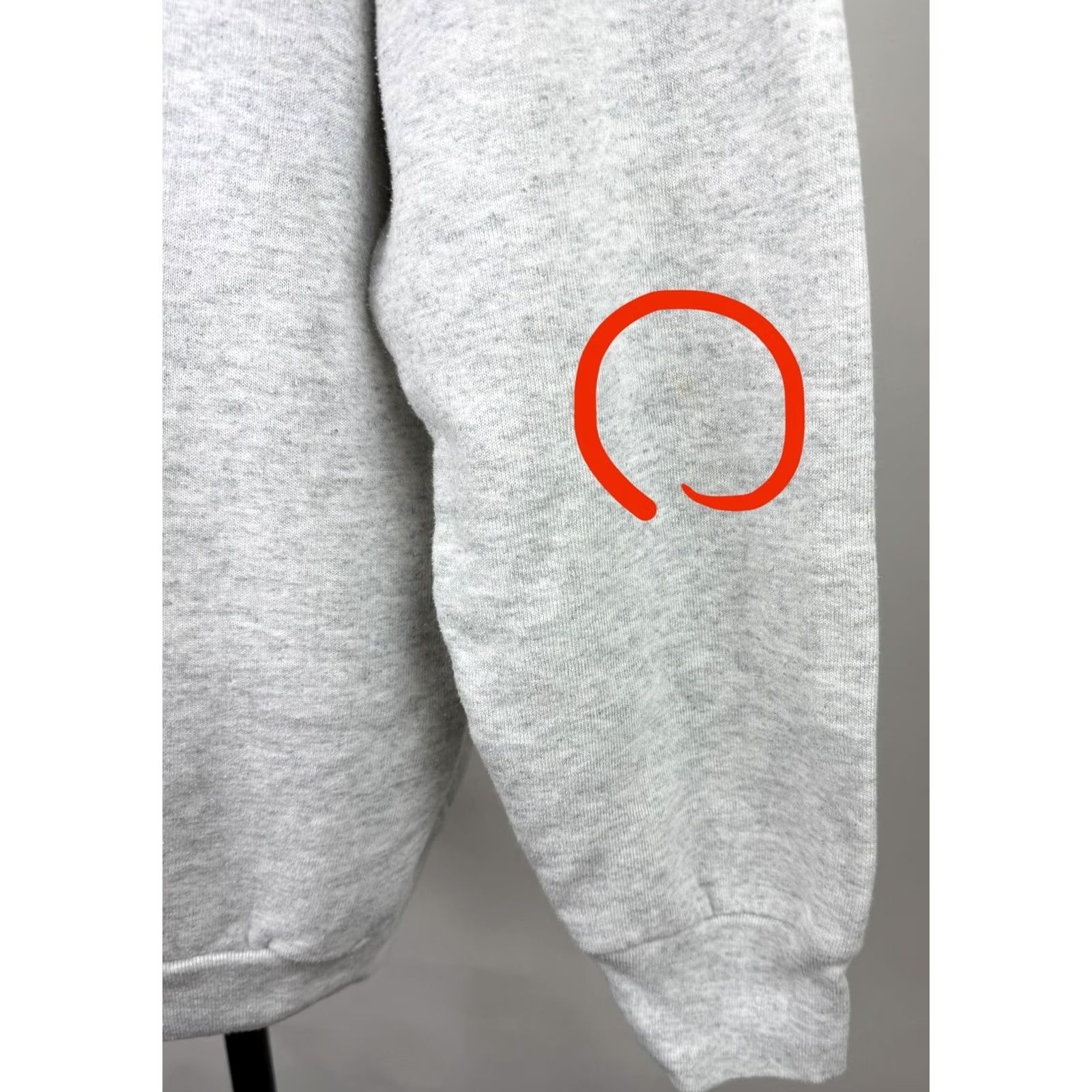 Fruit Of The Loom VINTAGE Fruit of the Loom Sweatshirt Mens Large Raglan Gray Illinois 90s Genture Graphics Print Crew Neck Pullover Size US L / EU 52-54 / 3 - 6 Thumbnail